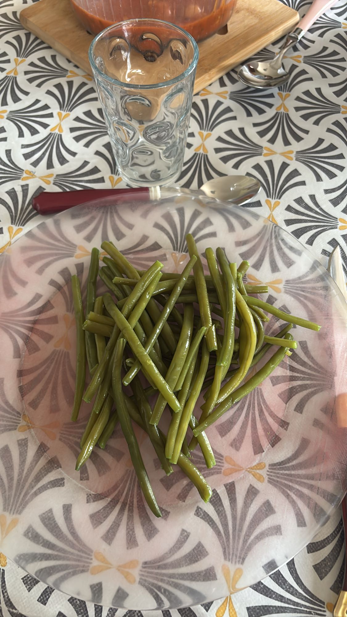 haricots verts vapeur
