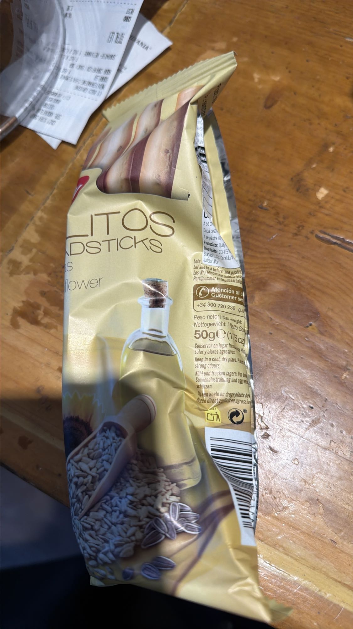 Grisine cu floarea-soarelui