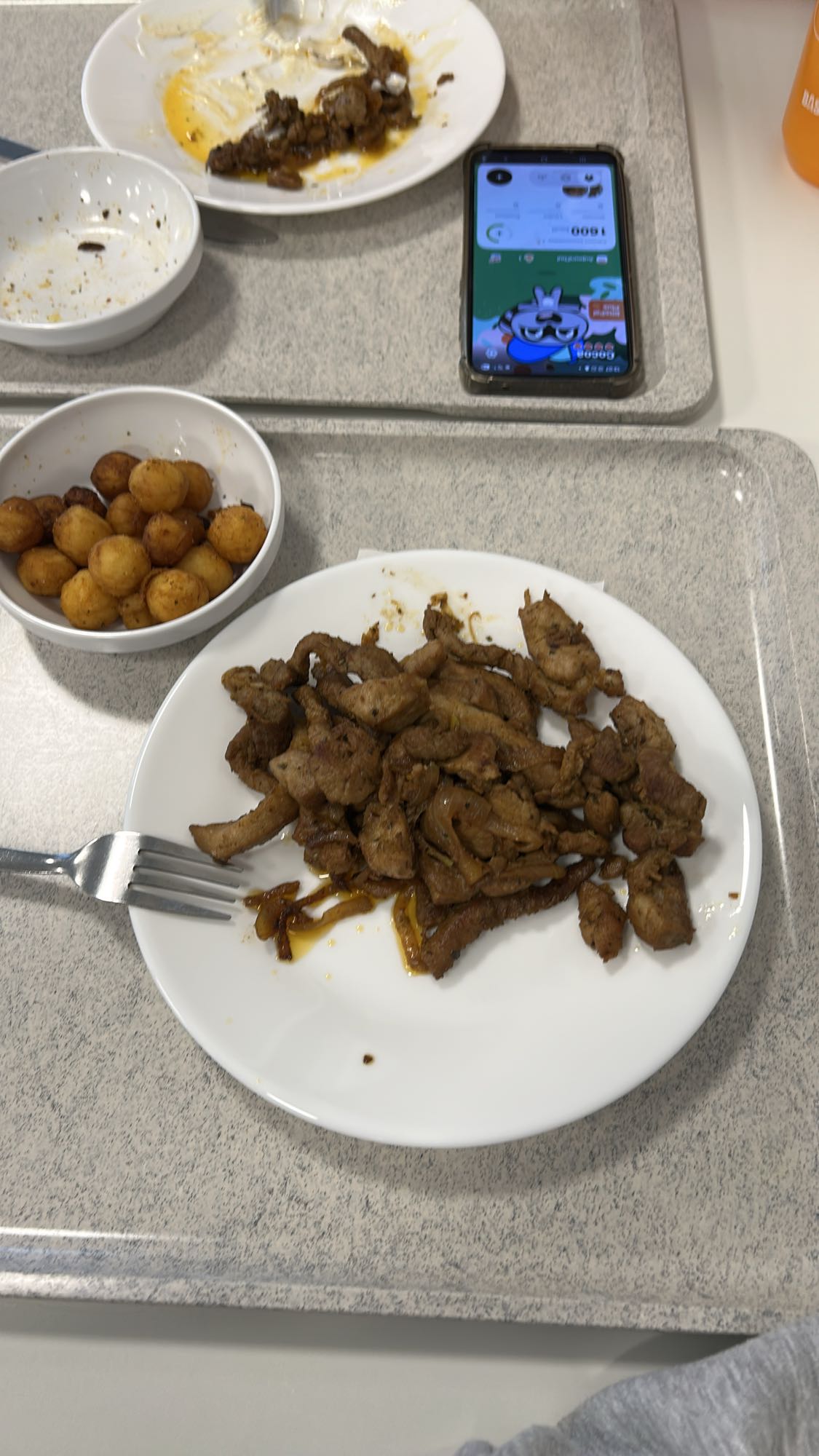 viande et pommes de terre