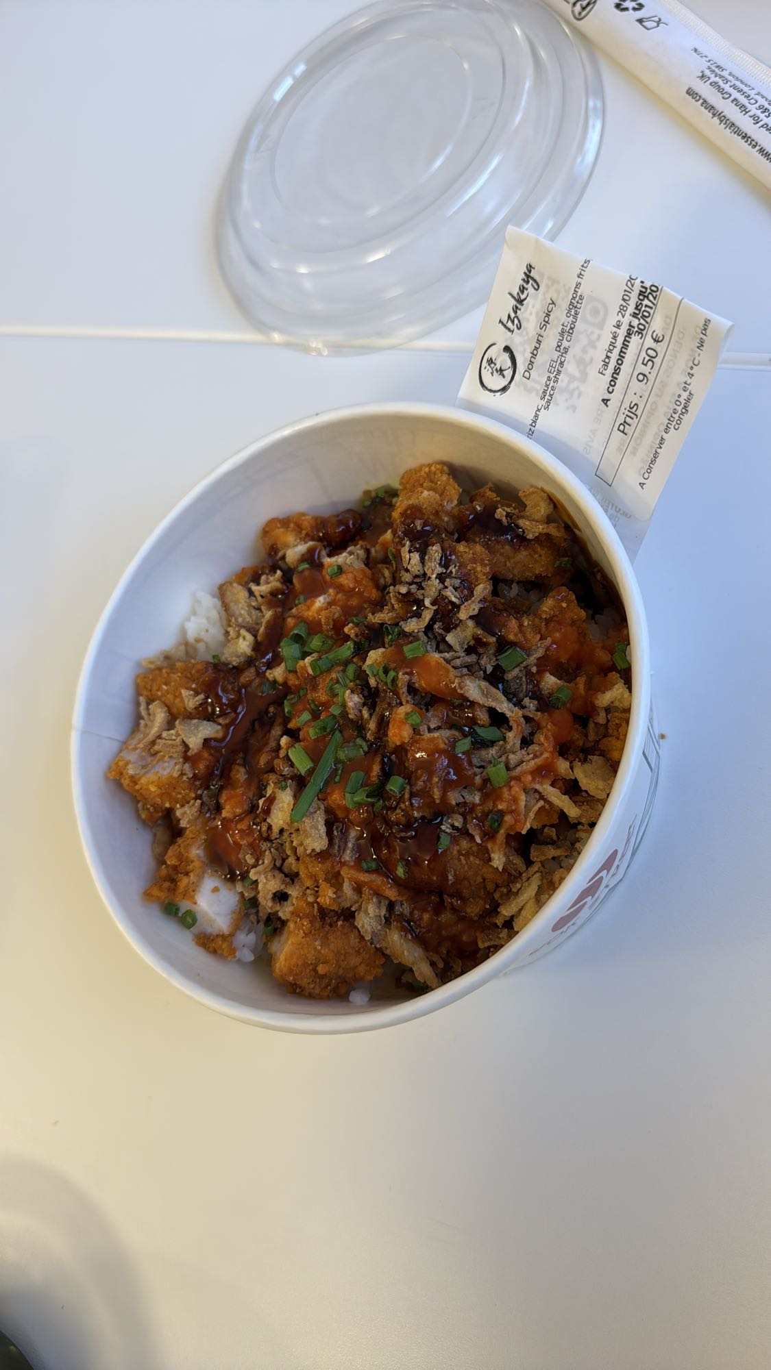 Spicy Chicken Donburi