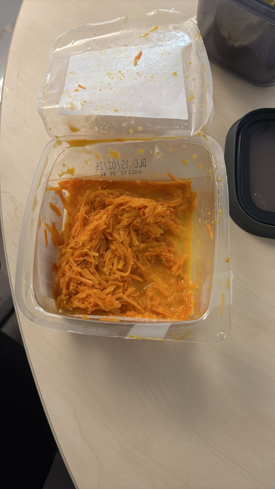 Carottes râpées vinaigrette