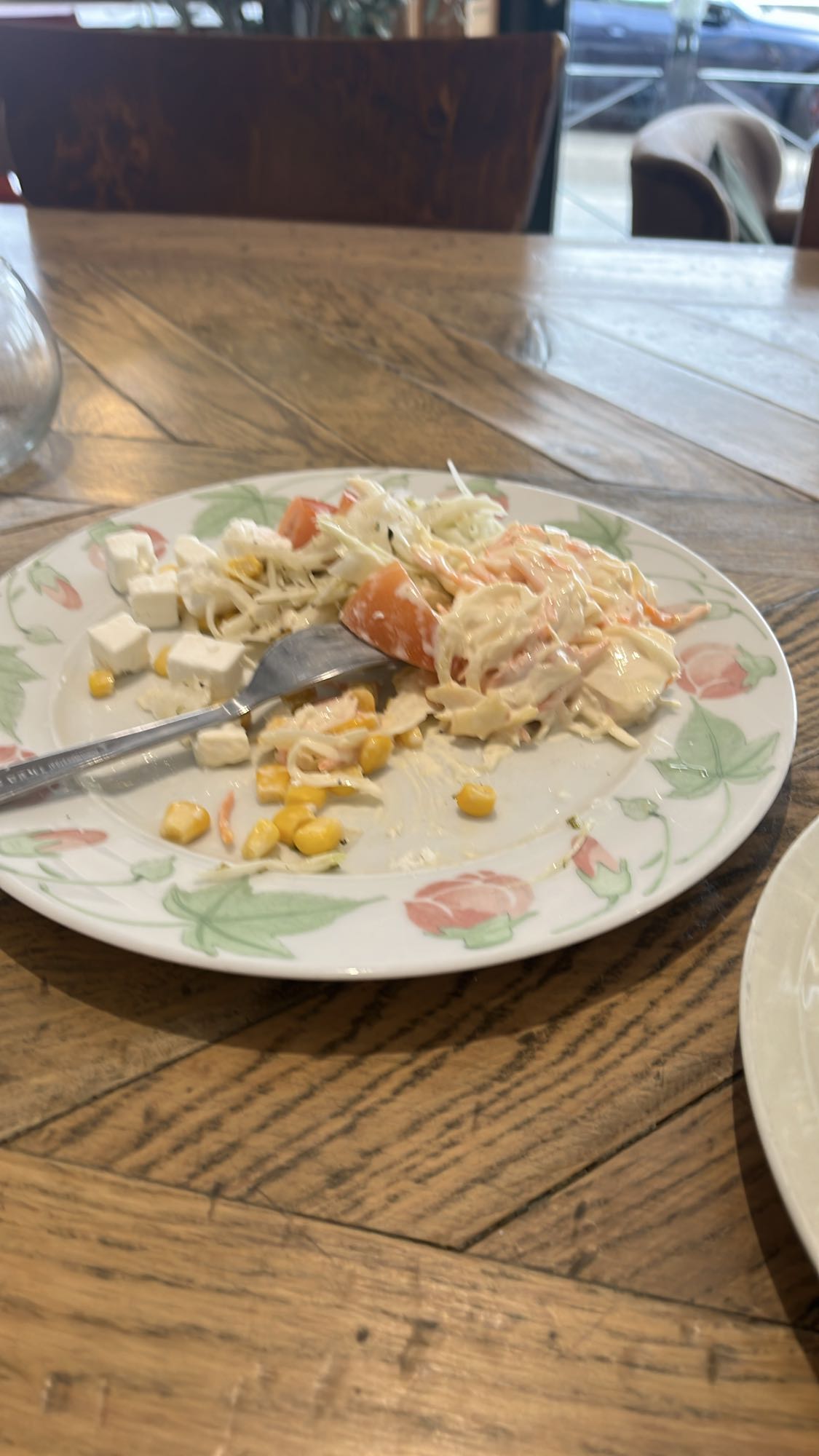 Grönsakscoleslaw med ost