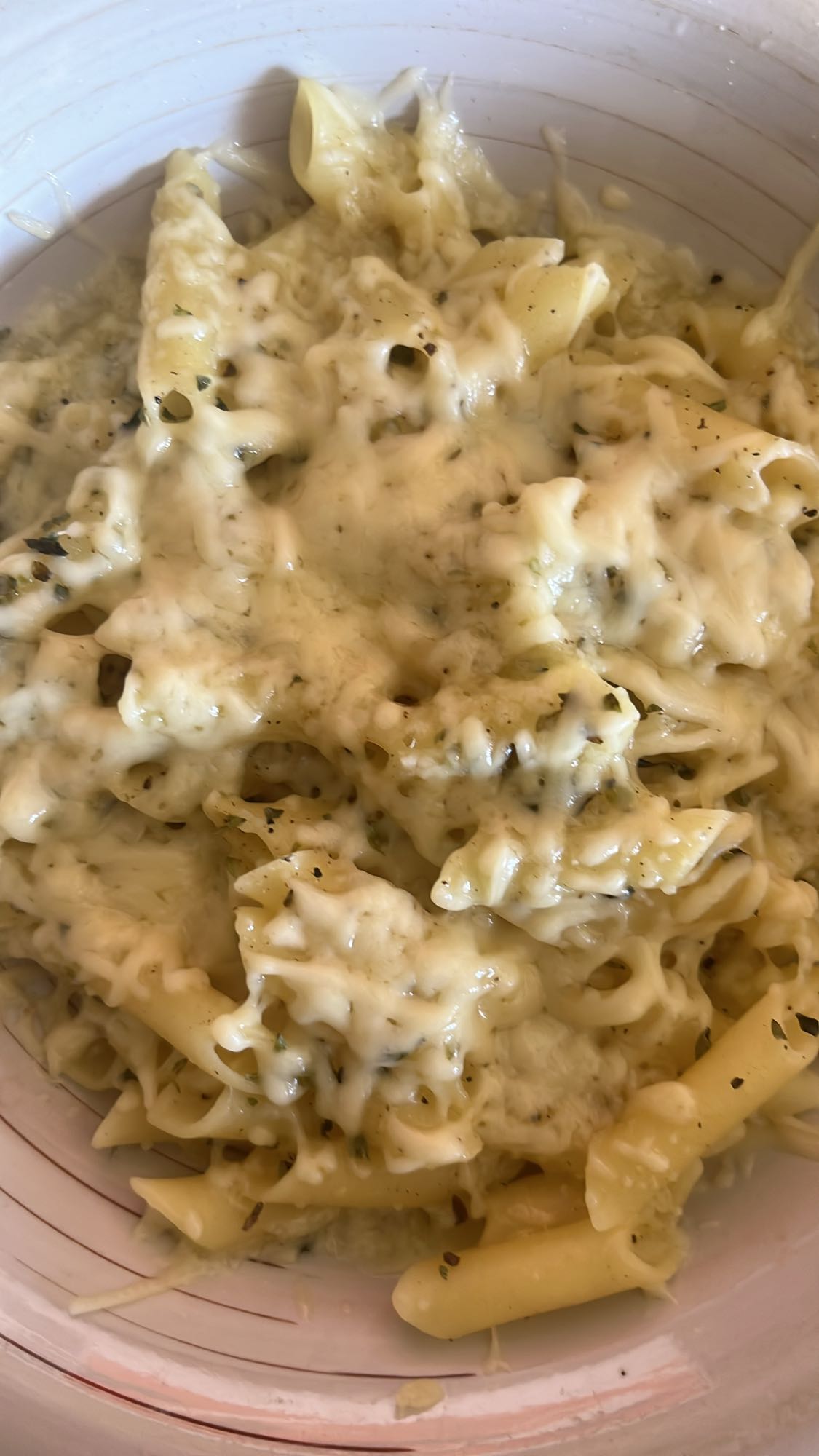 pasta con queso