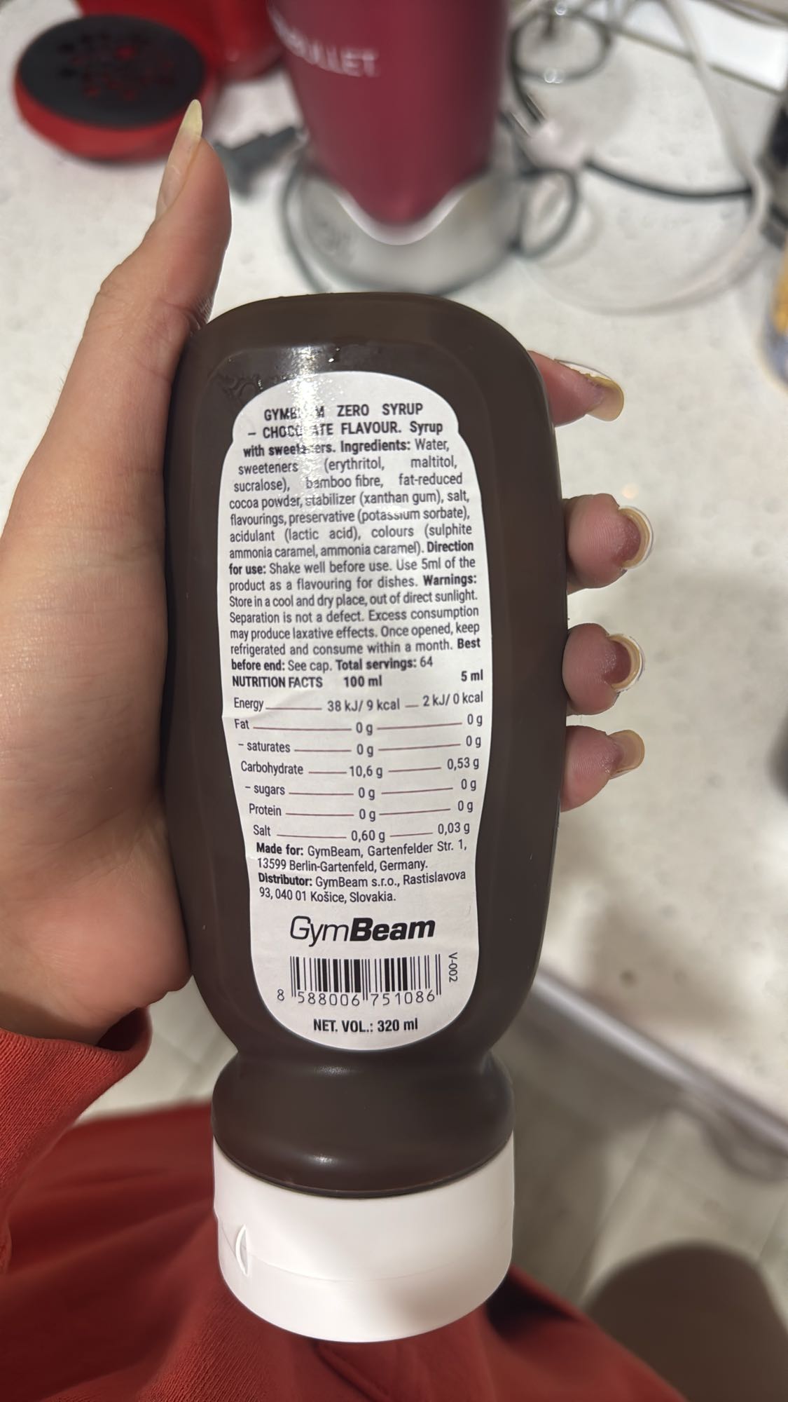 Zero Chocolate Syrup