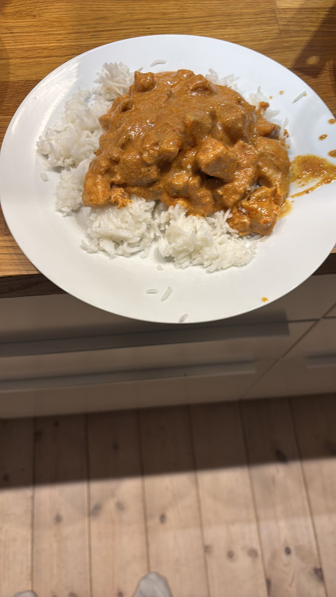 Kycklinggryta med ris