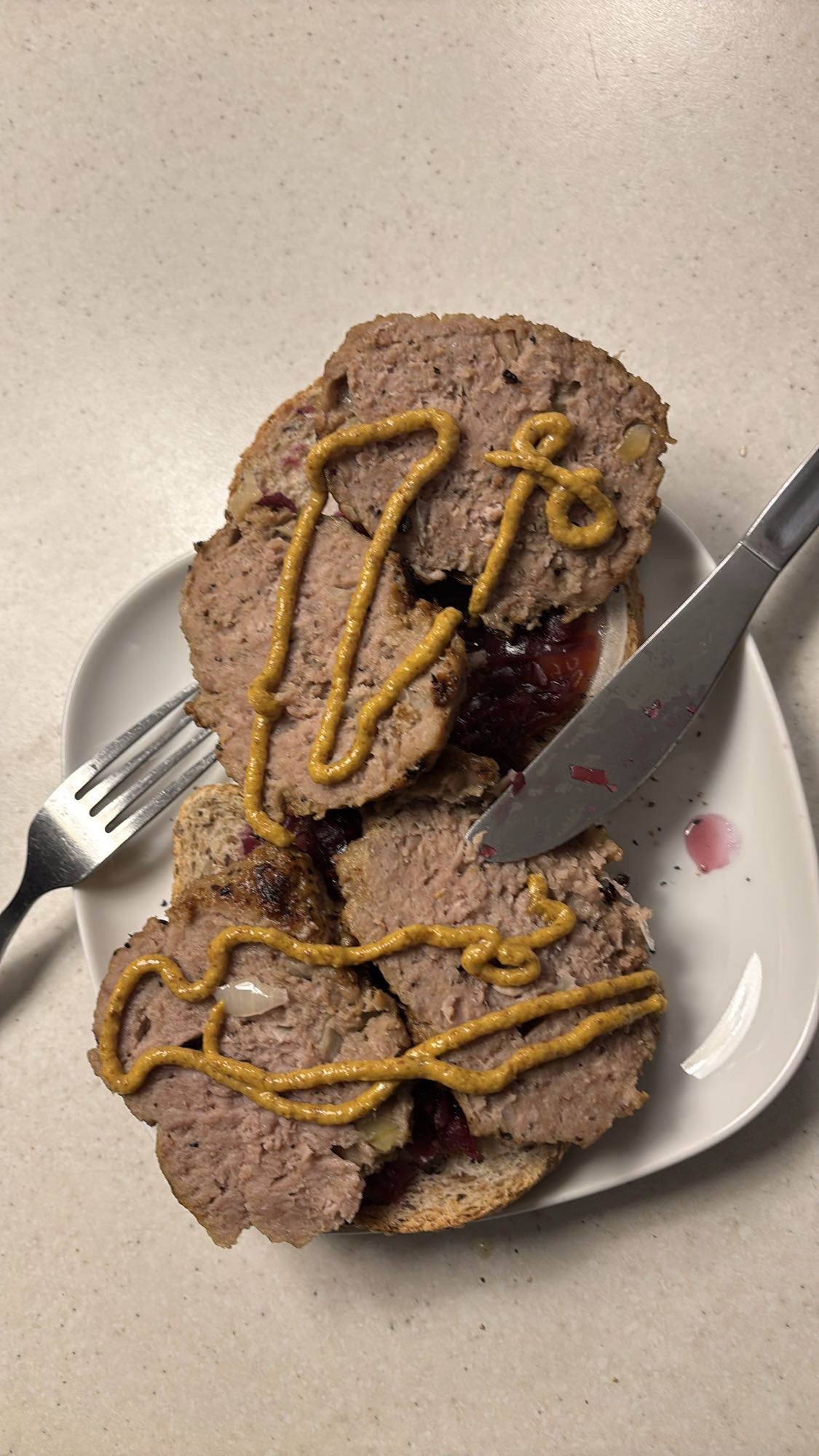 Kjøttbrødsmørbrød