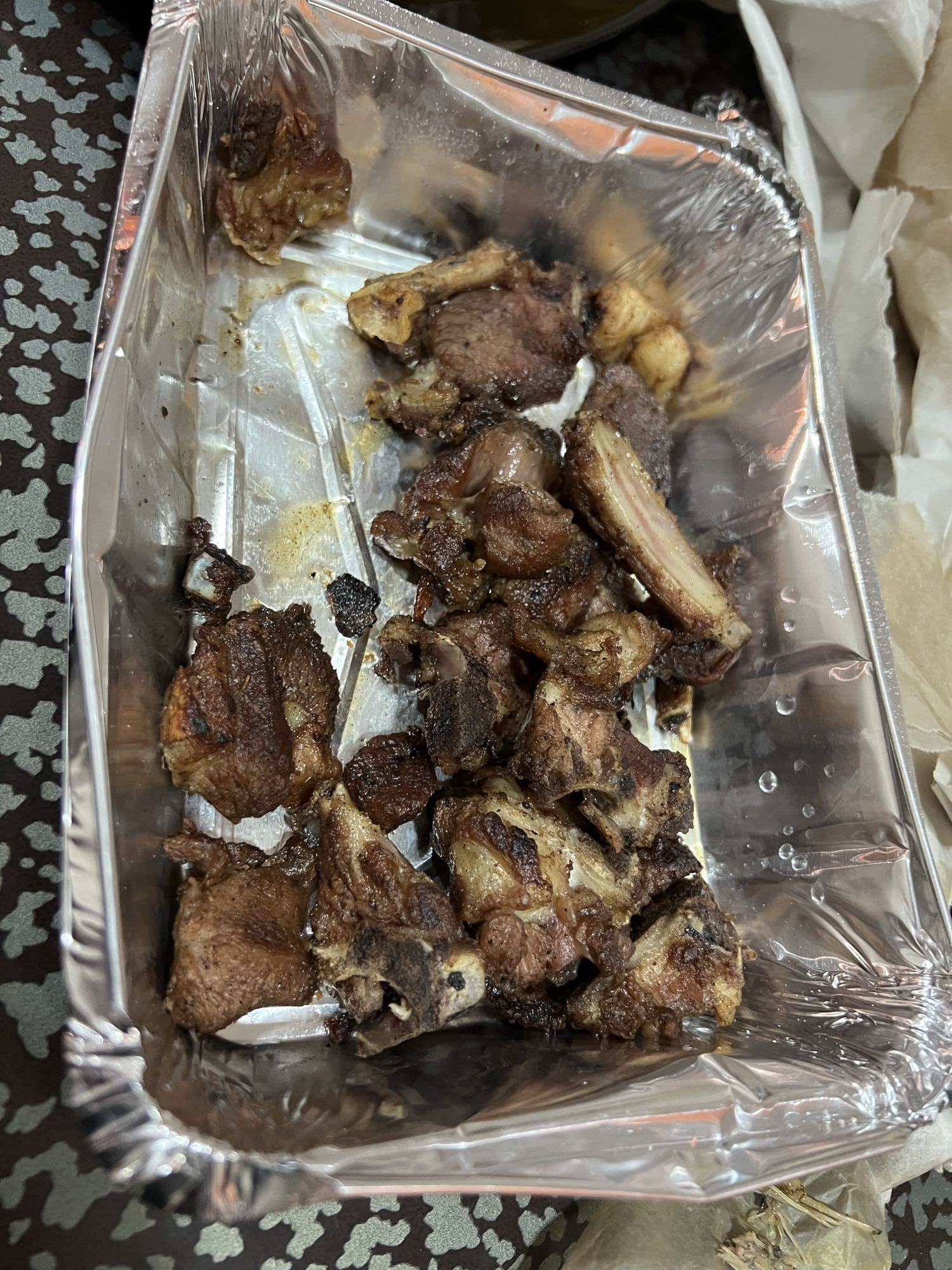 Barbecued Lean Sheep Meat