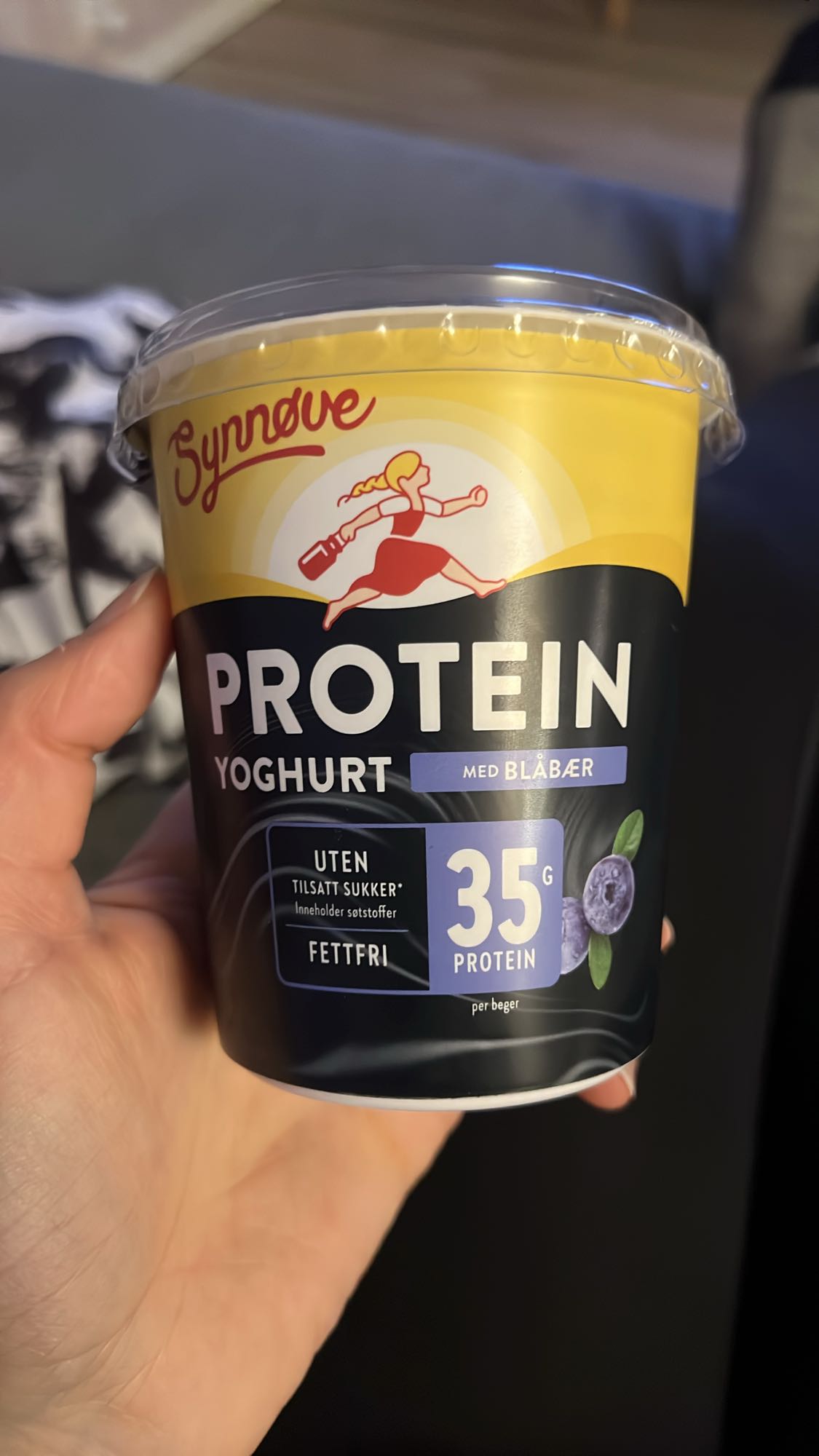 Blueberry Protein Yogurt