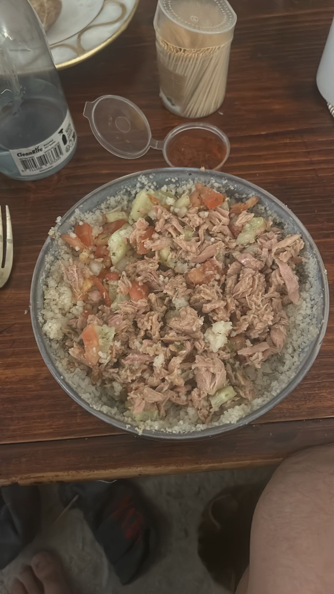 Salade de thon et couscous