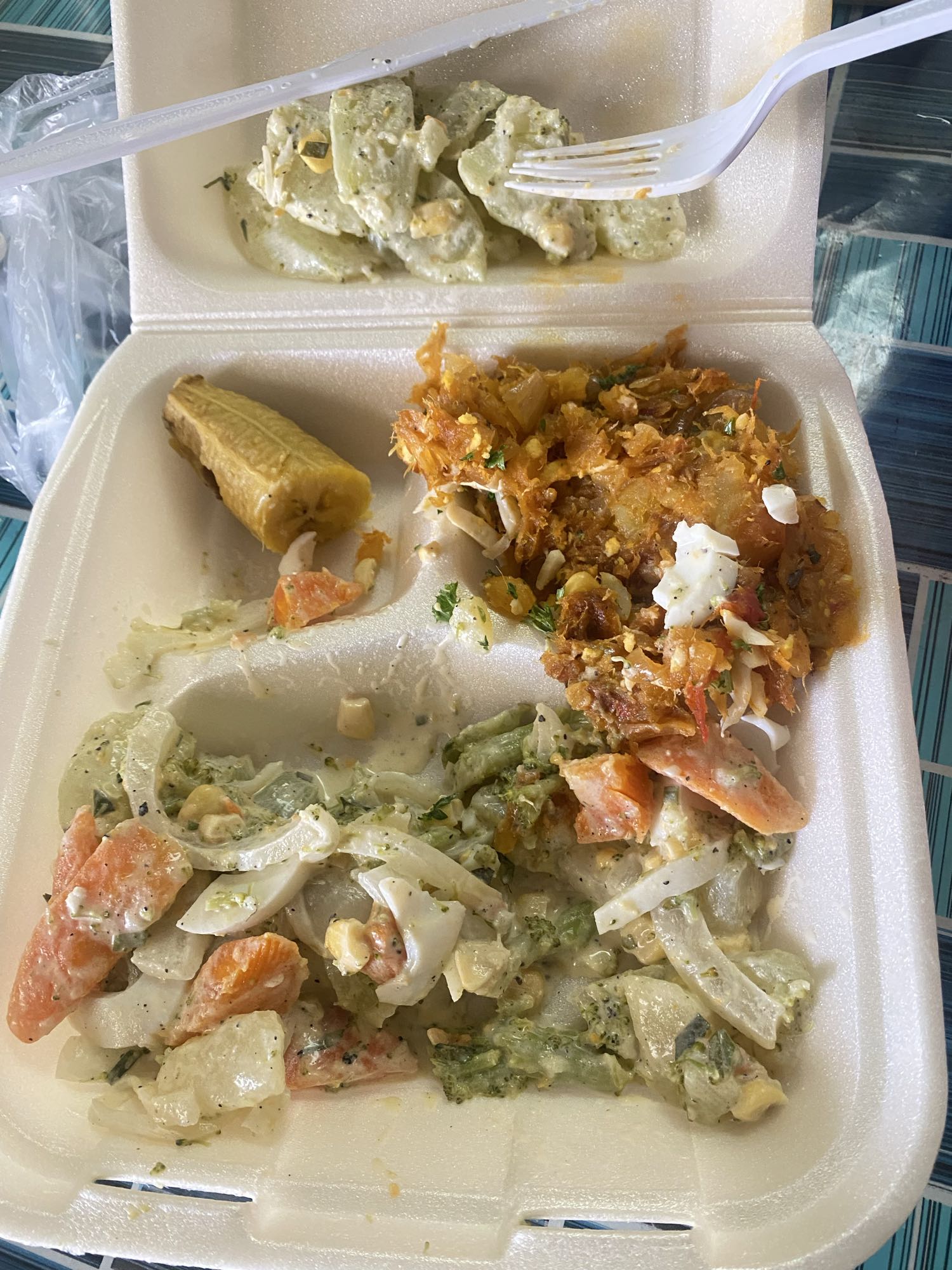 almuerzo con vegetales