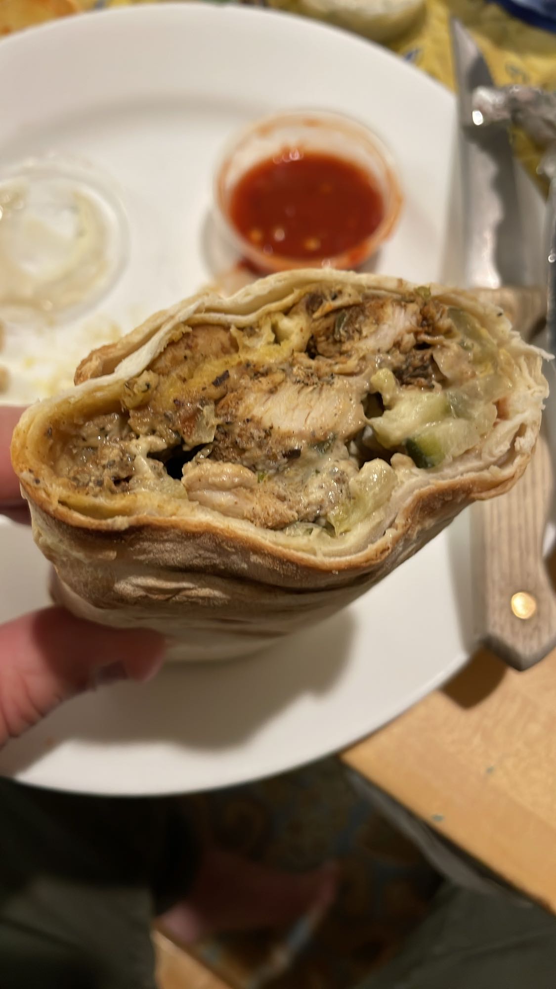 Chicken Shawarma Wrap