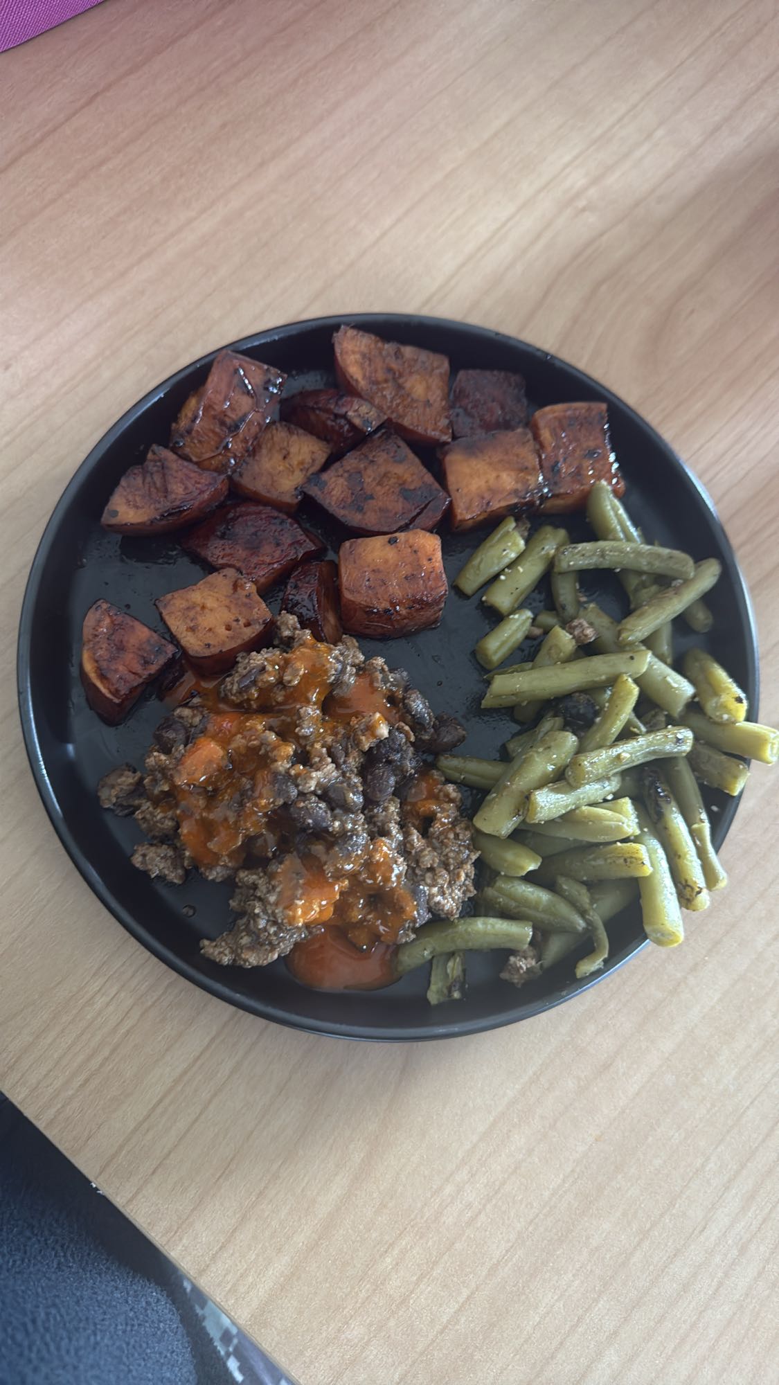 Beef, Yams & Green Beans