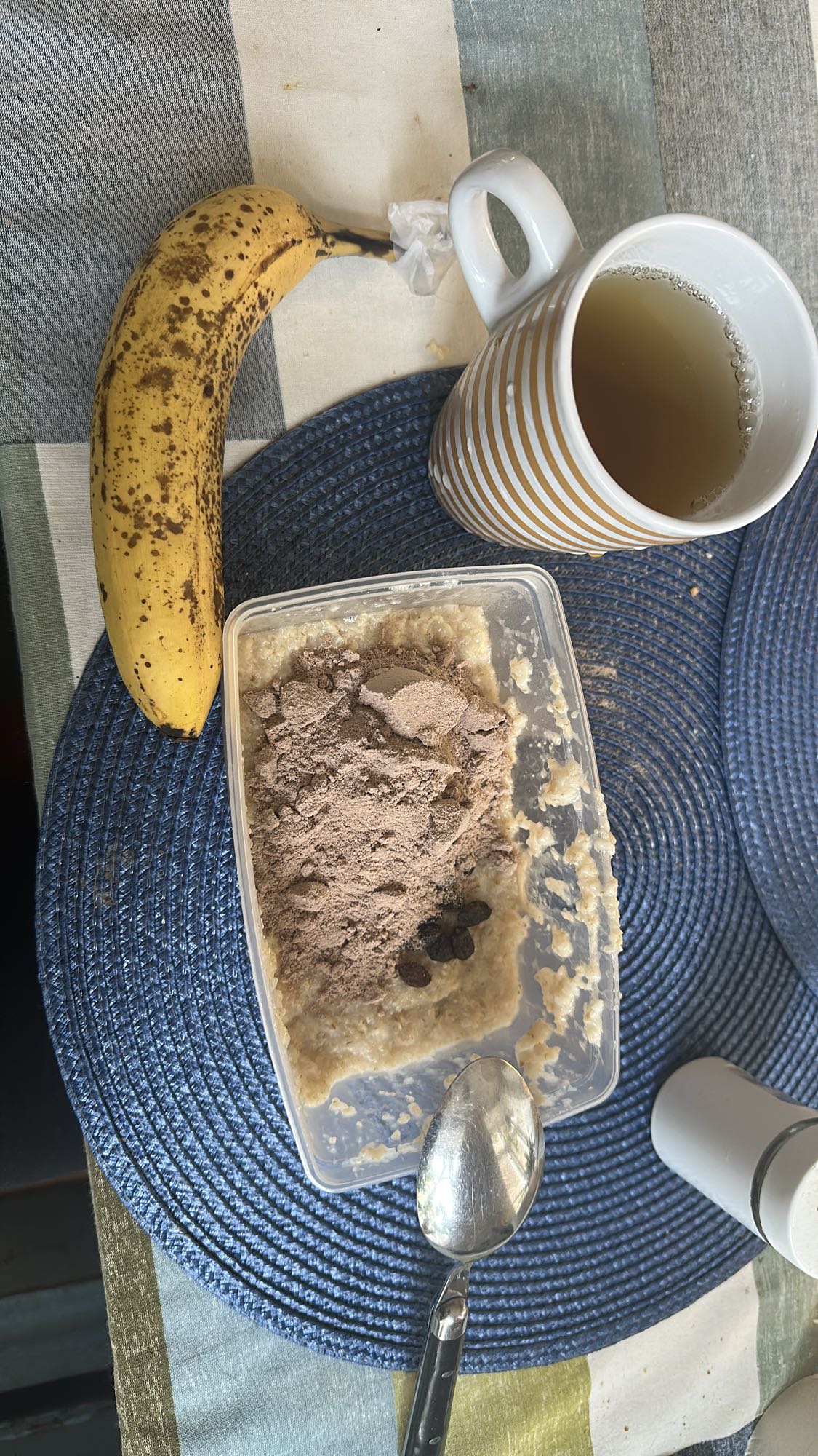 Havregrynsgröt med banan