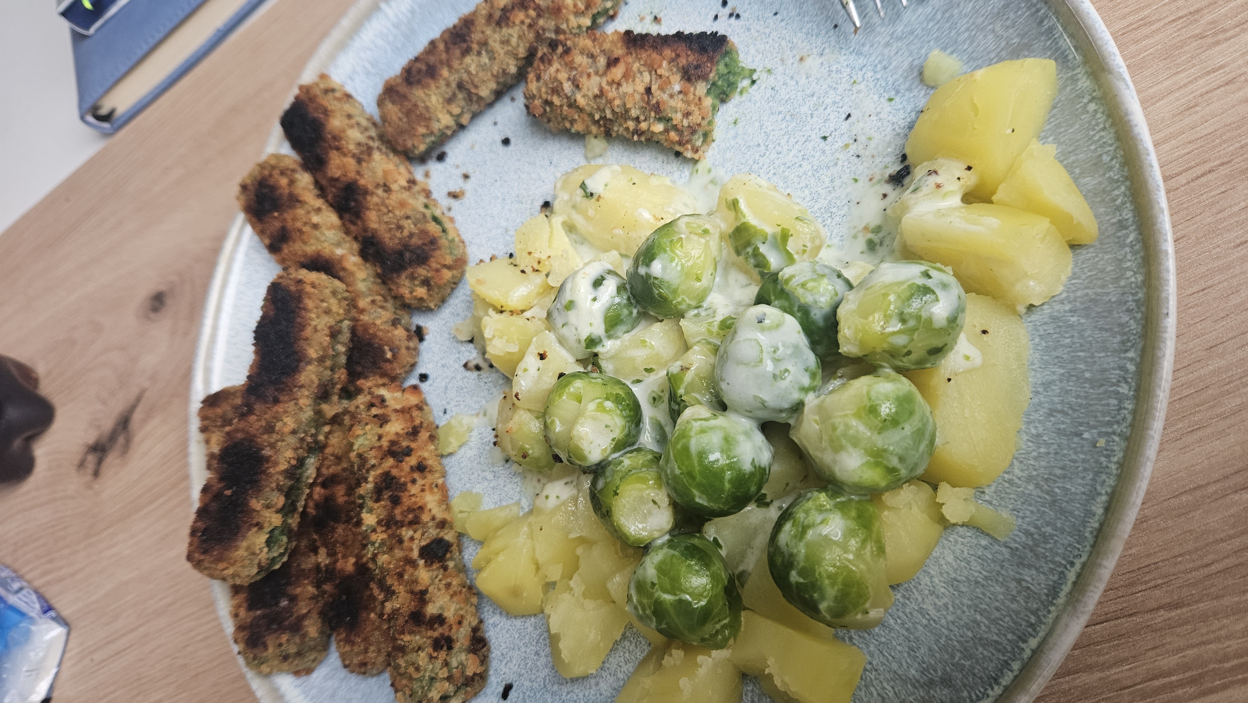 Brokkoli Sticks mit Kartoffeln