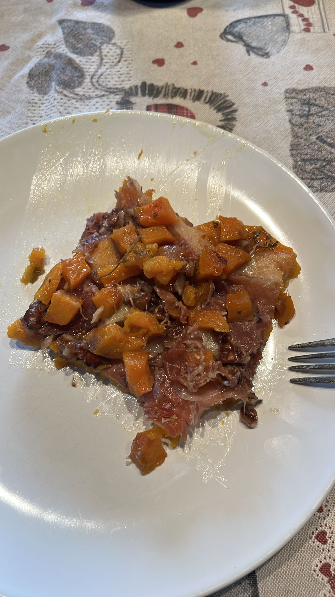 Dovleac cu prosciutto