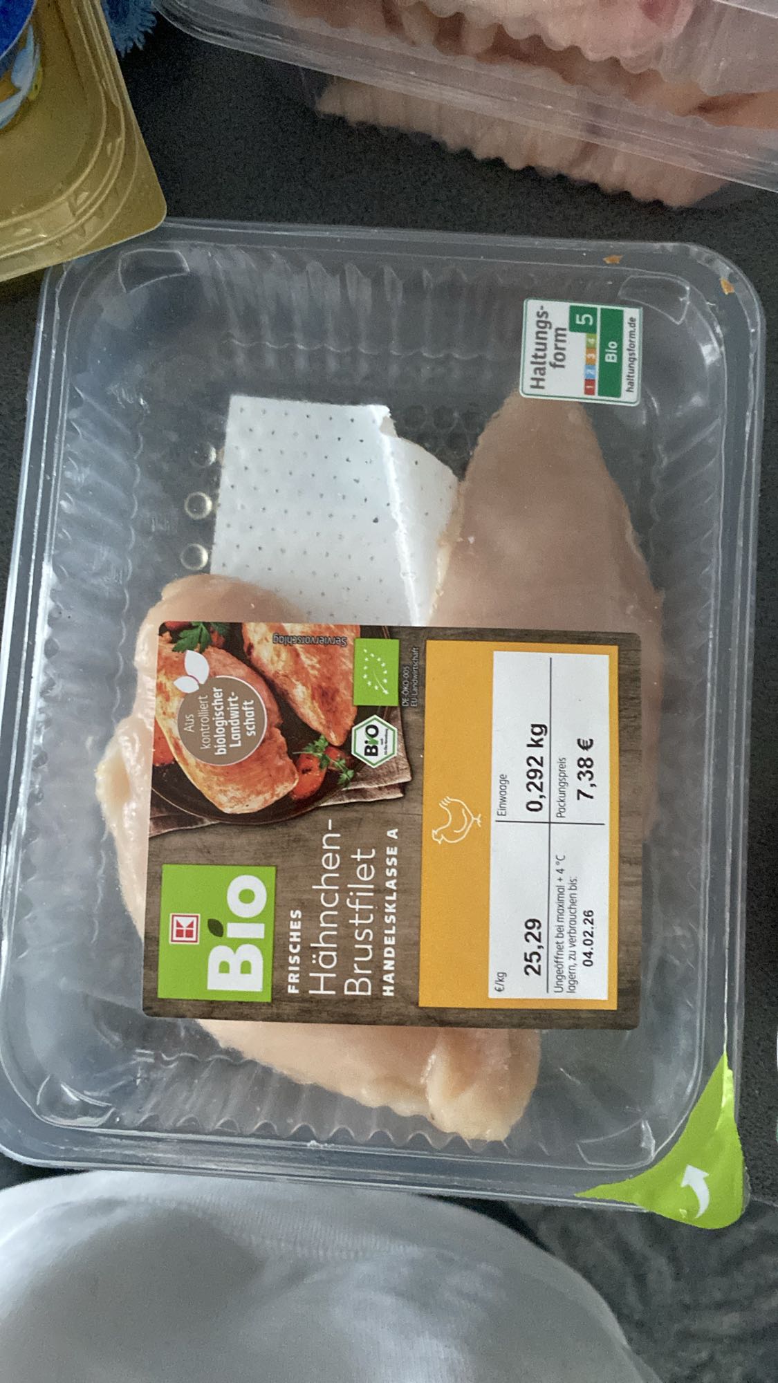 Bio Hähnchenbrustfilet