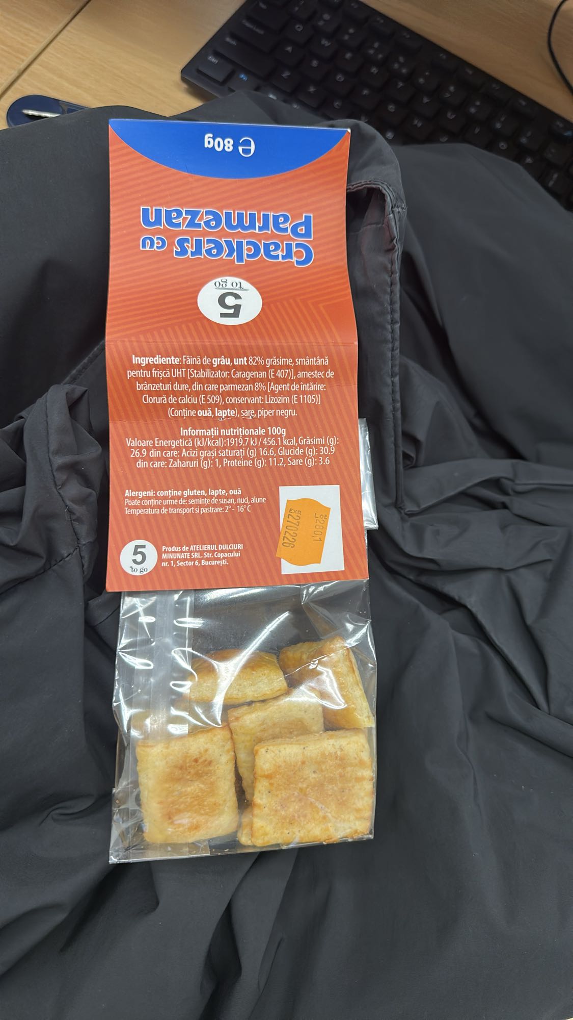 Parmesan Crackers