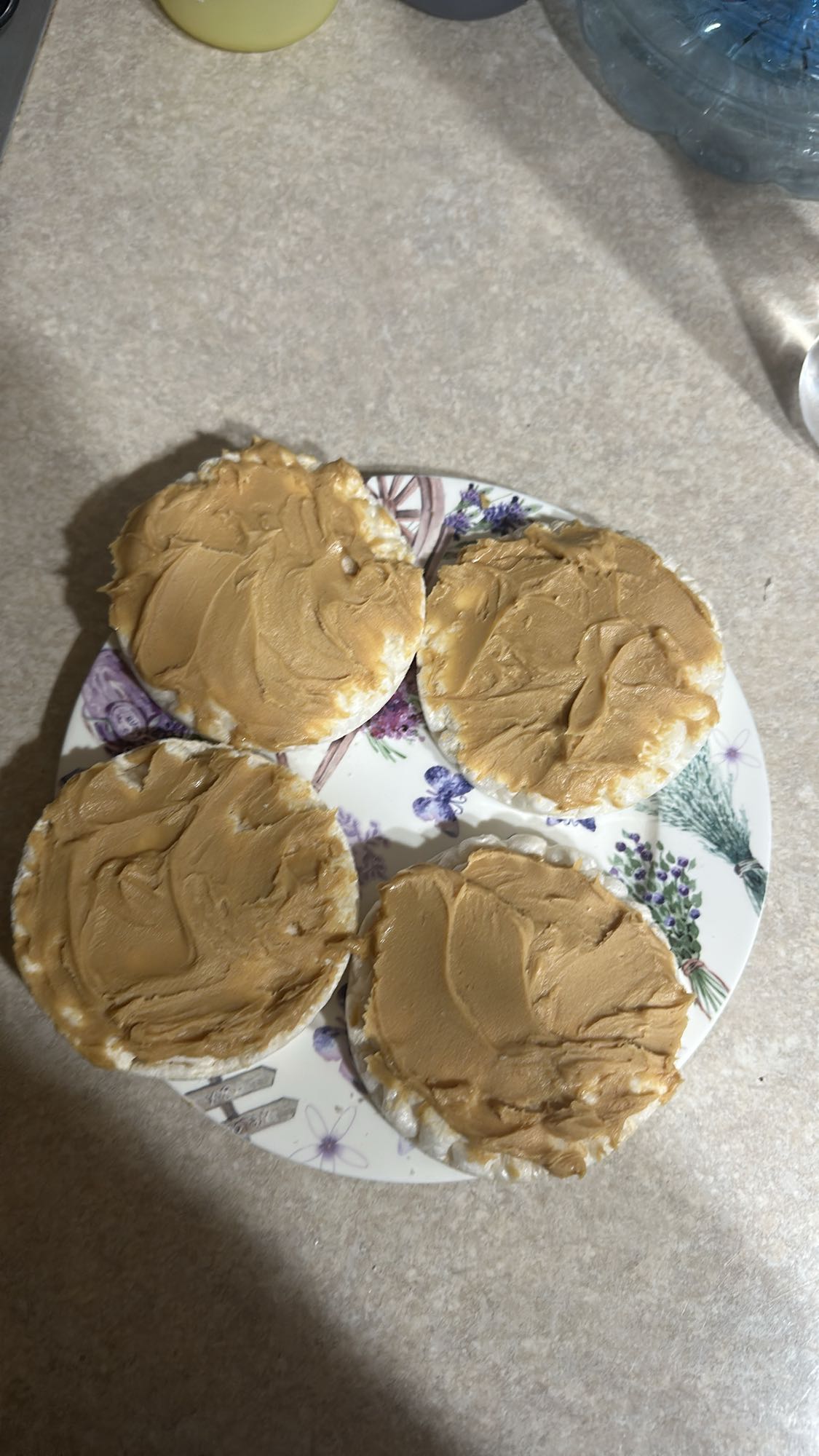 Peanut Butter Rice Cakes