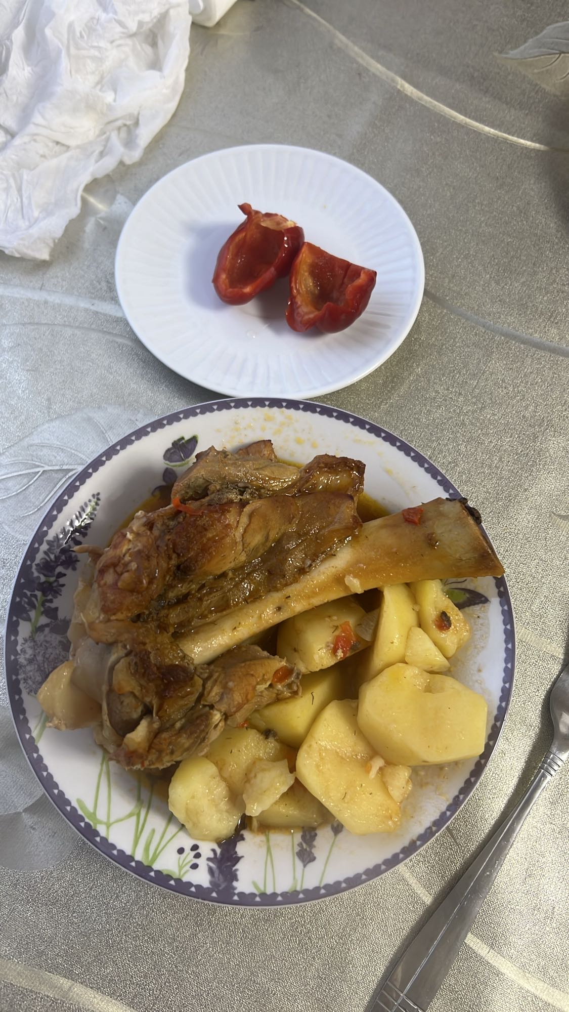 Cotlet de miel cu cartofi