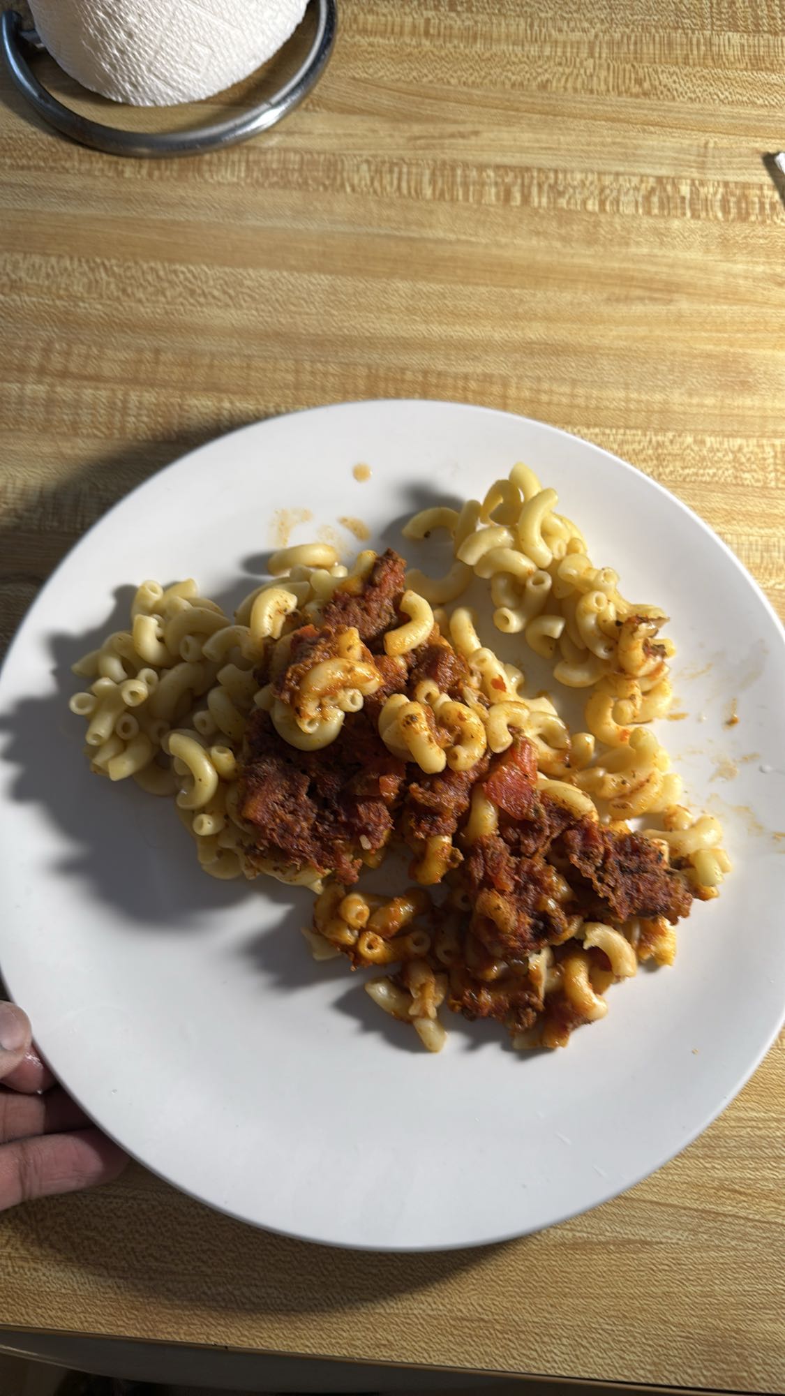 Pâtes à la viande