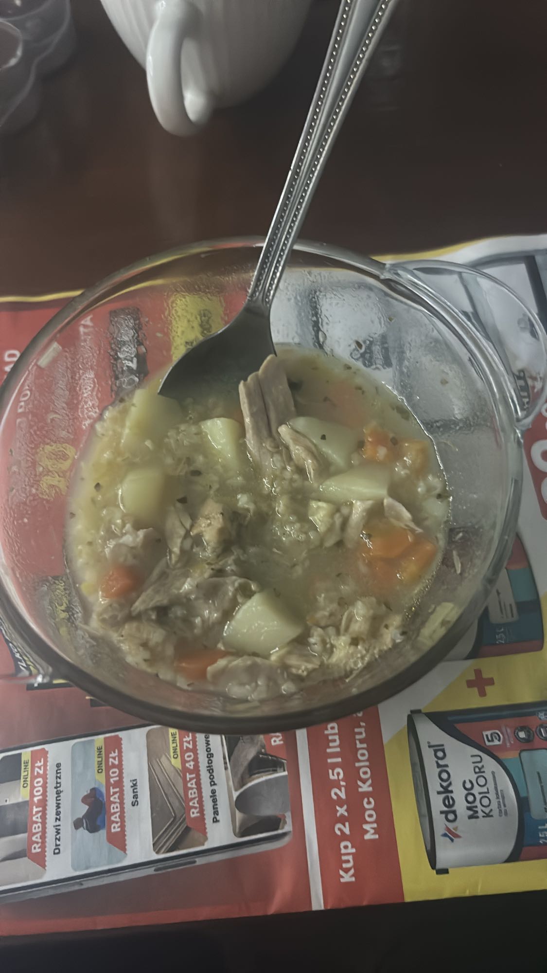 zupa z kurczakiem i warzywami