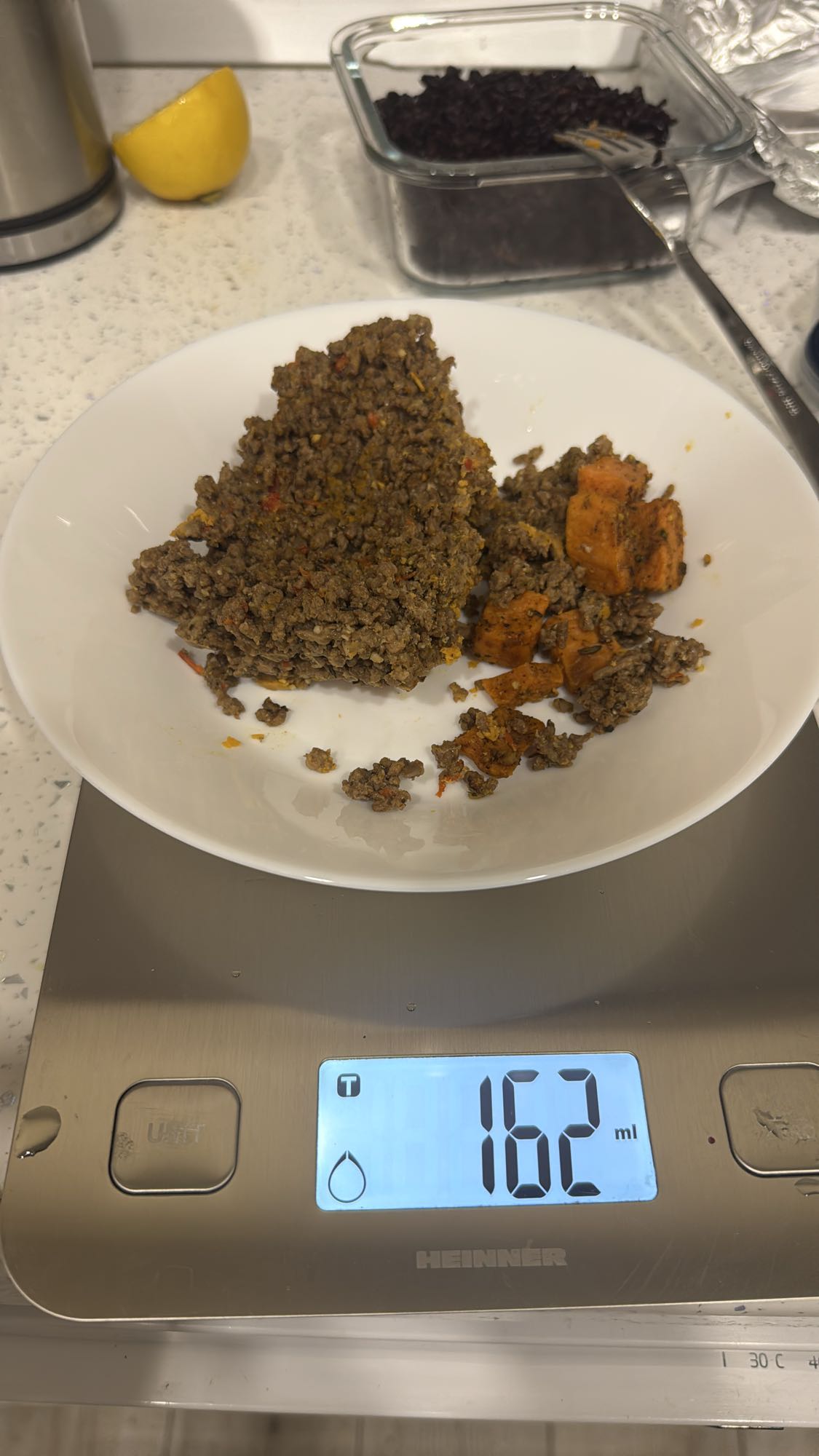 Beef & Sweet Potato Plate