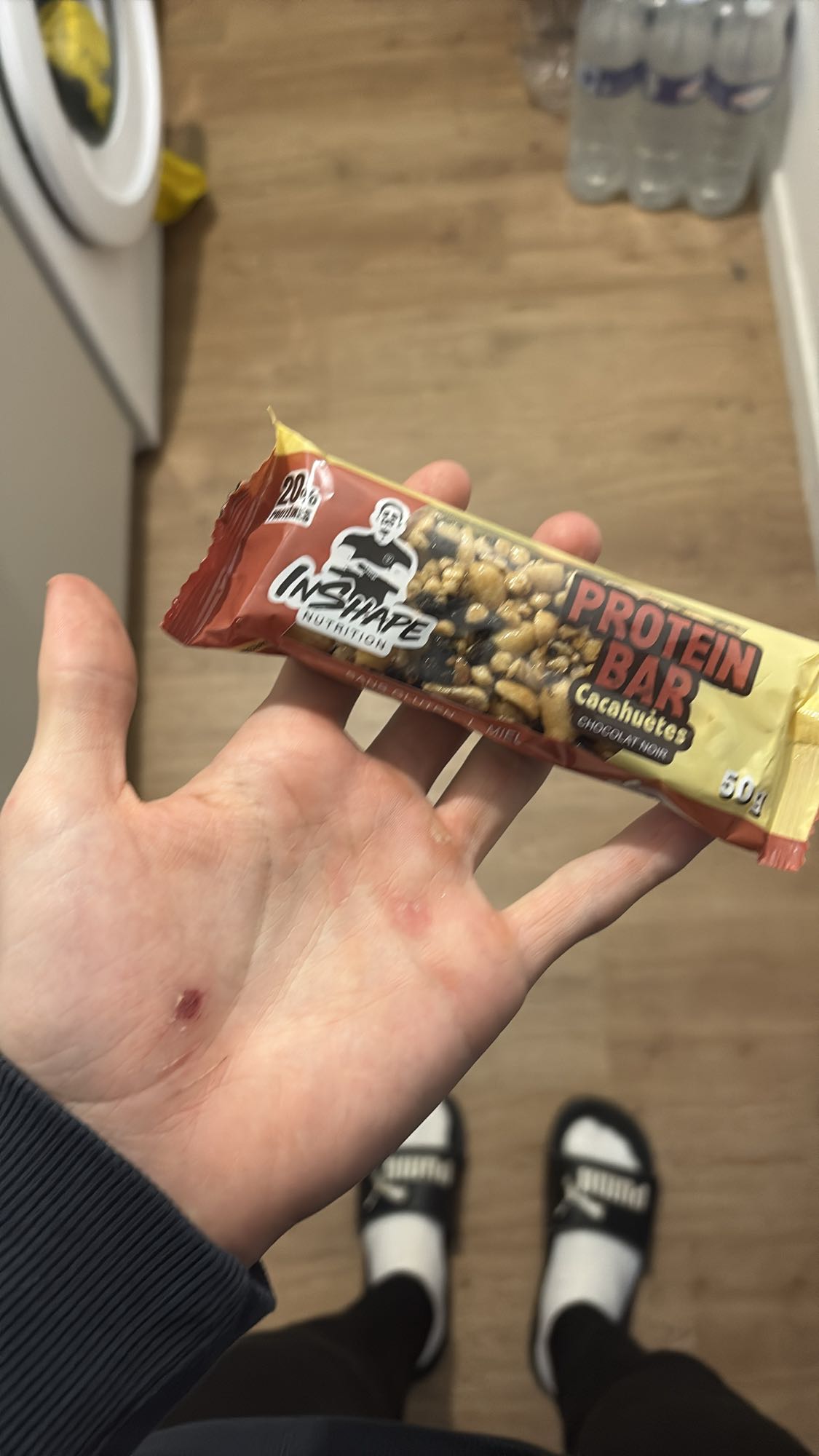 Barre protéinée cacahuètes