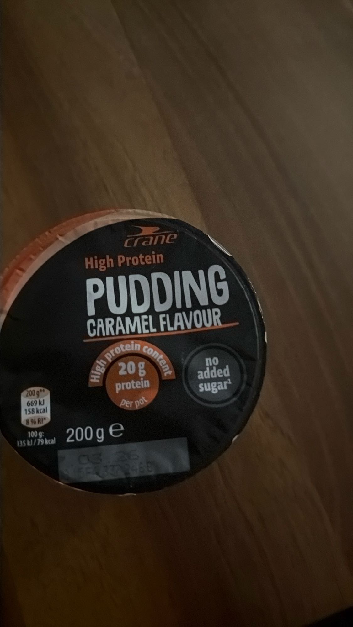 Karamell Proteinpudding