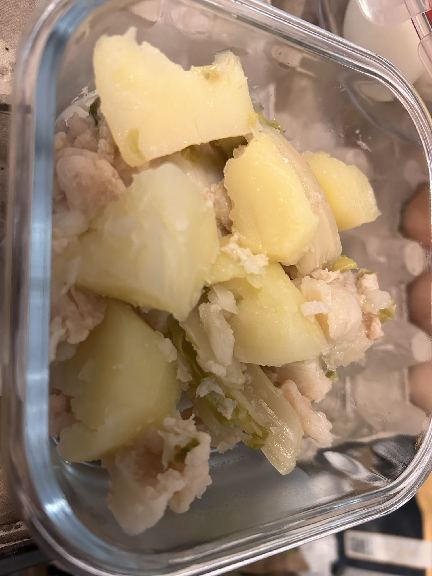 Chou fleur et pommes de terre