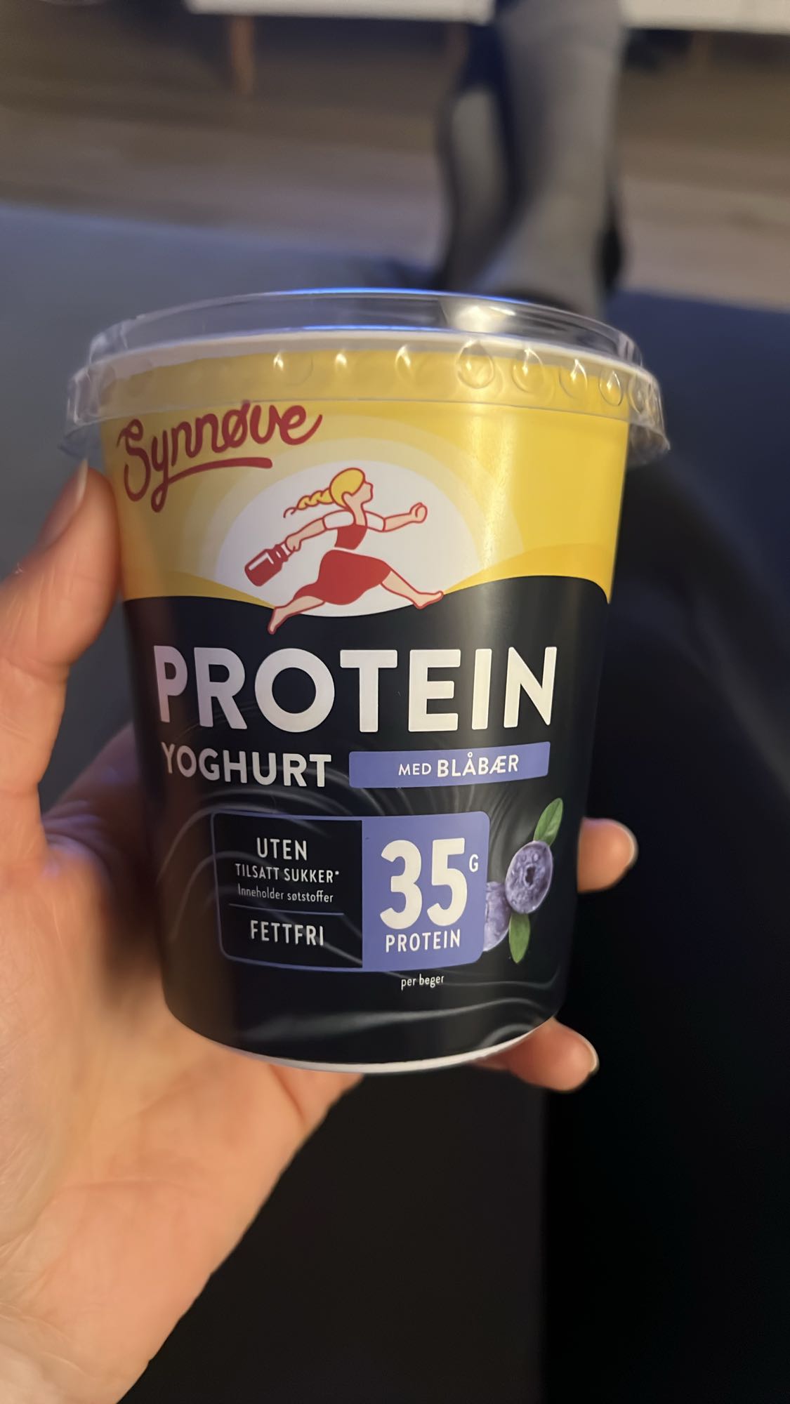 Blueberry Protein Yoghurt