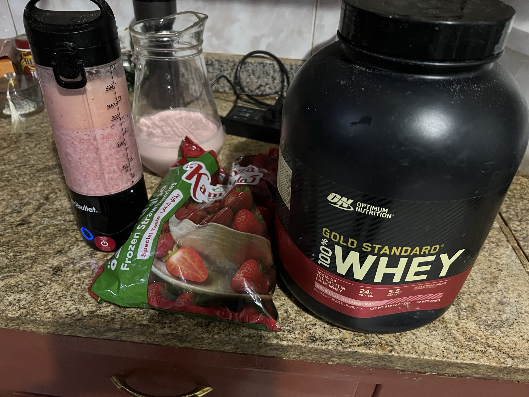 Strawberry Protein Shake