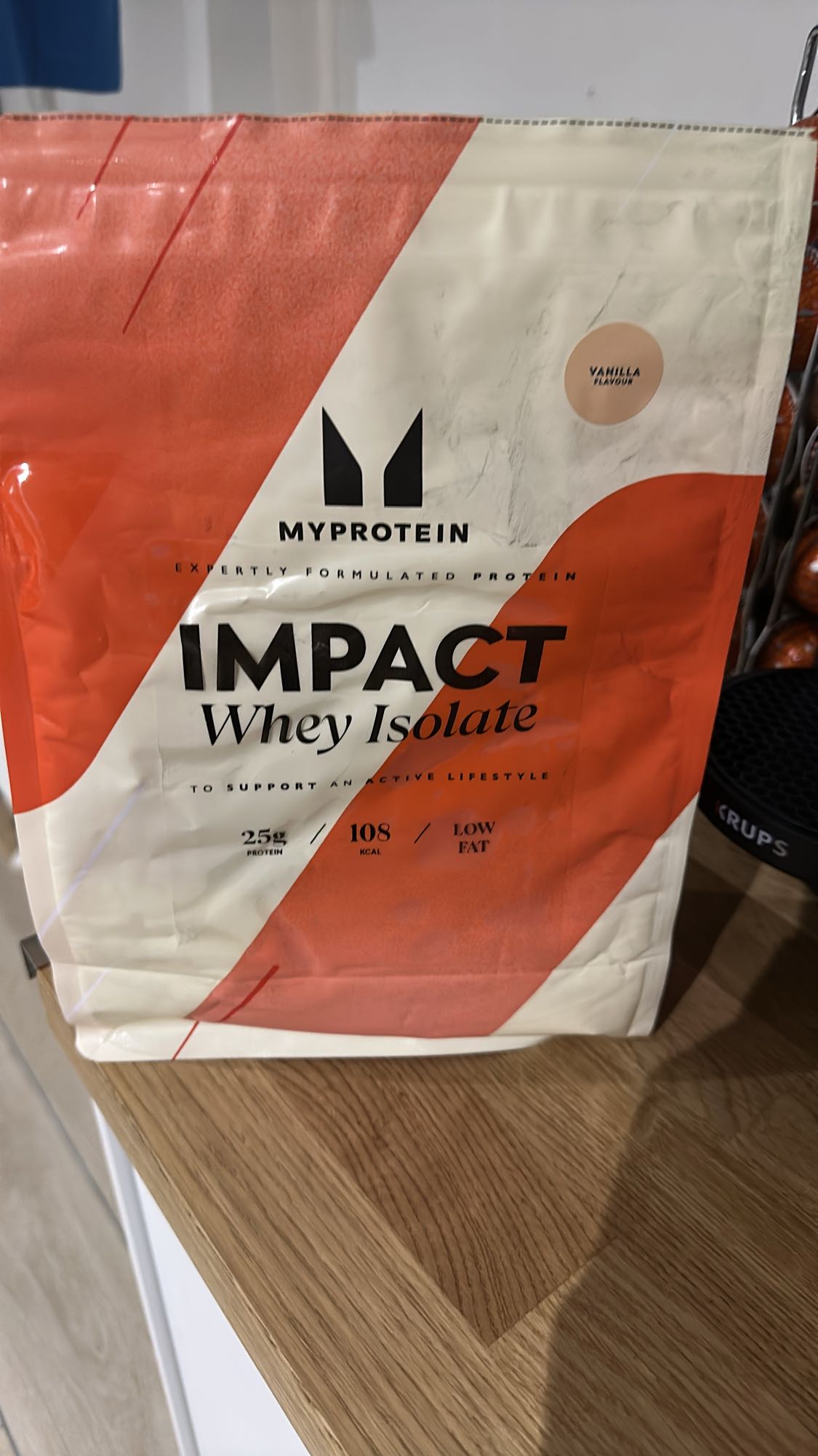 Isolat de lactosérum vanille