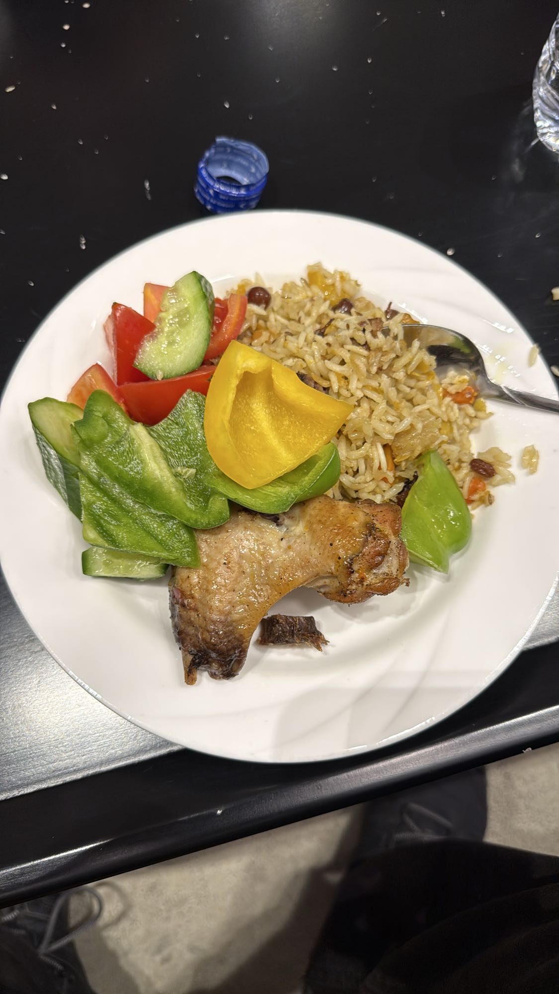 Курица с рисом и овощами