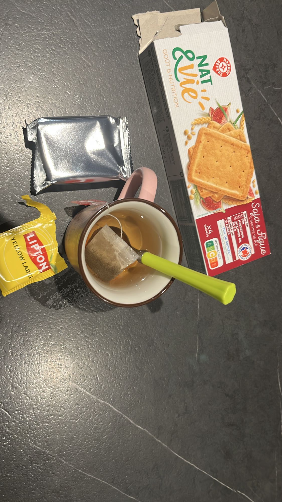 Thé et biscuits