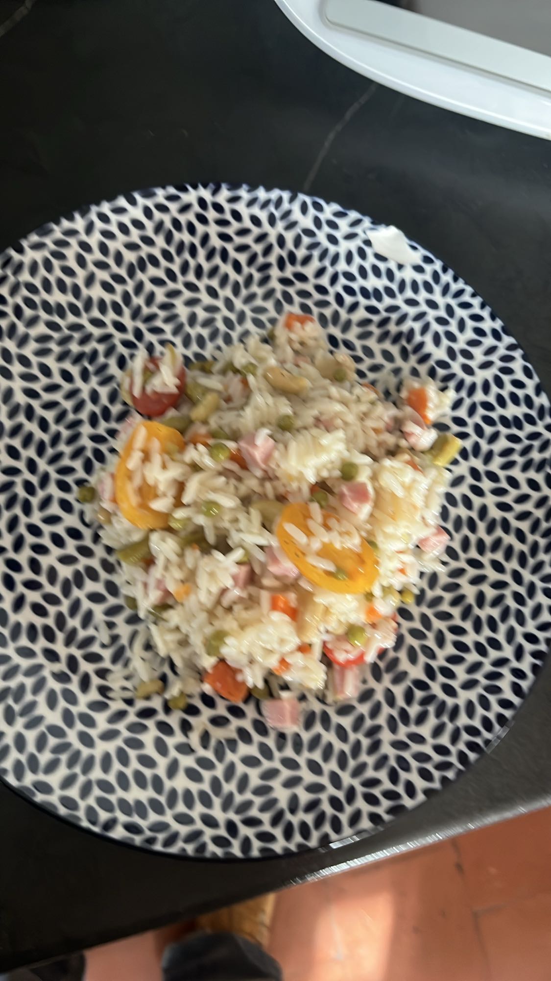 Salade de riz mixte