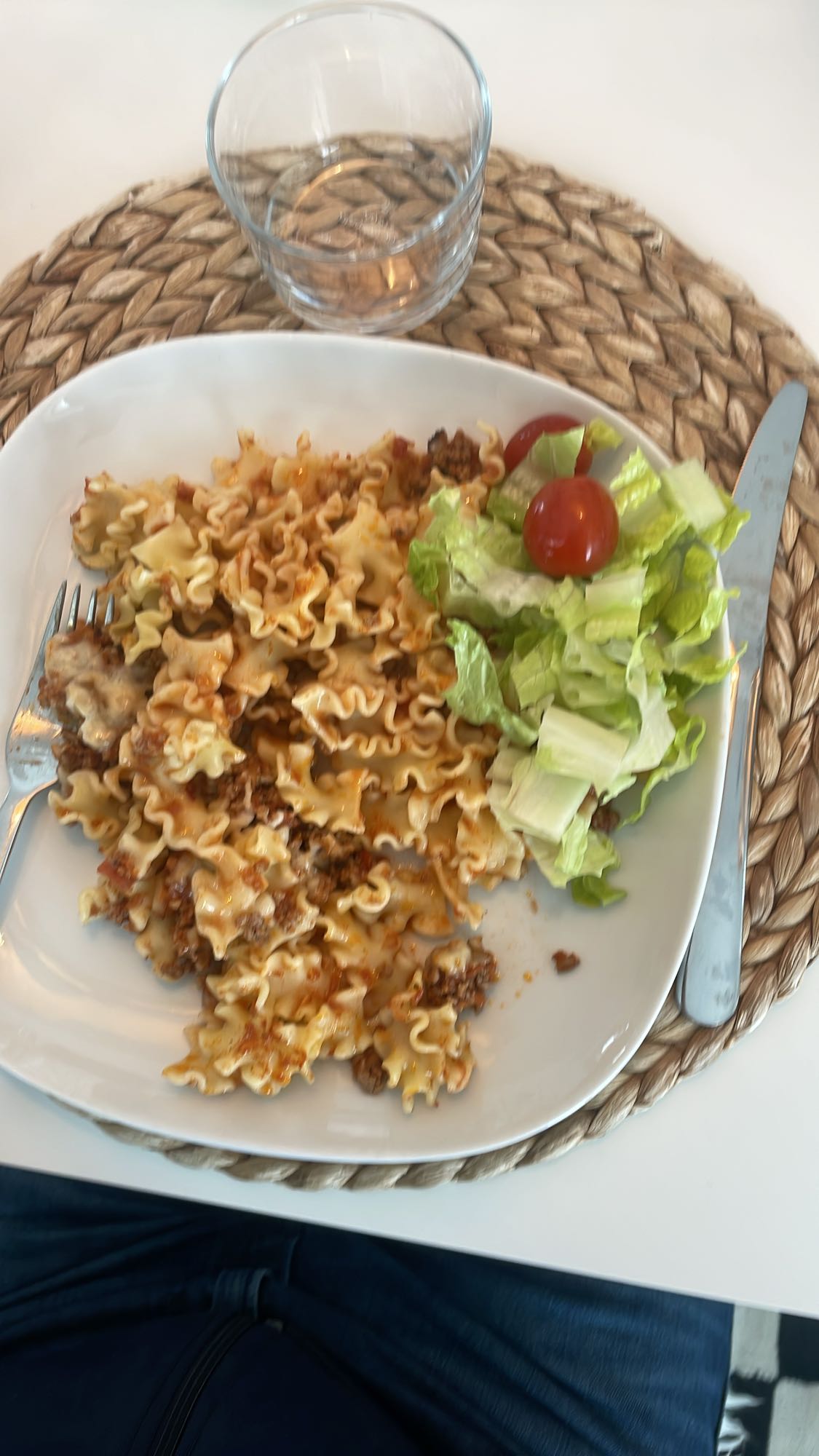 Pasta med köttfärs