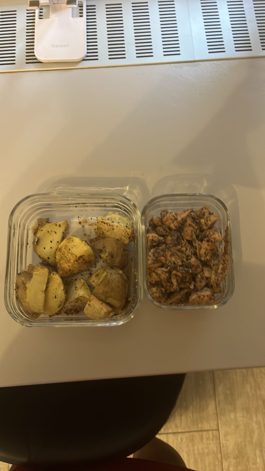 Cartofi cu piept de pui