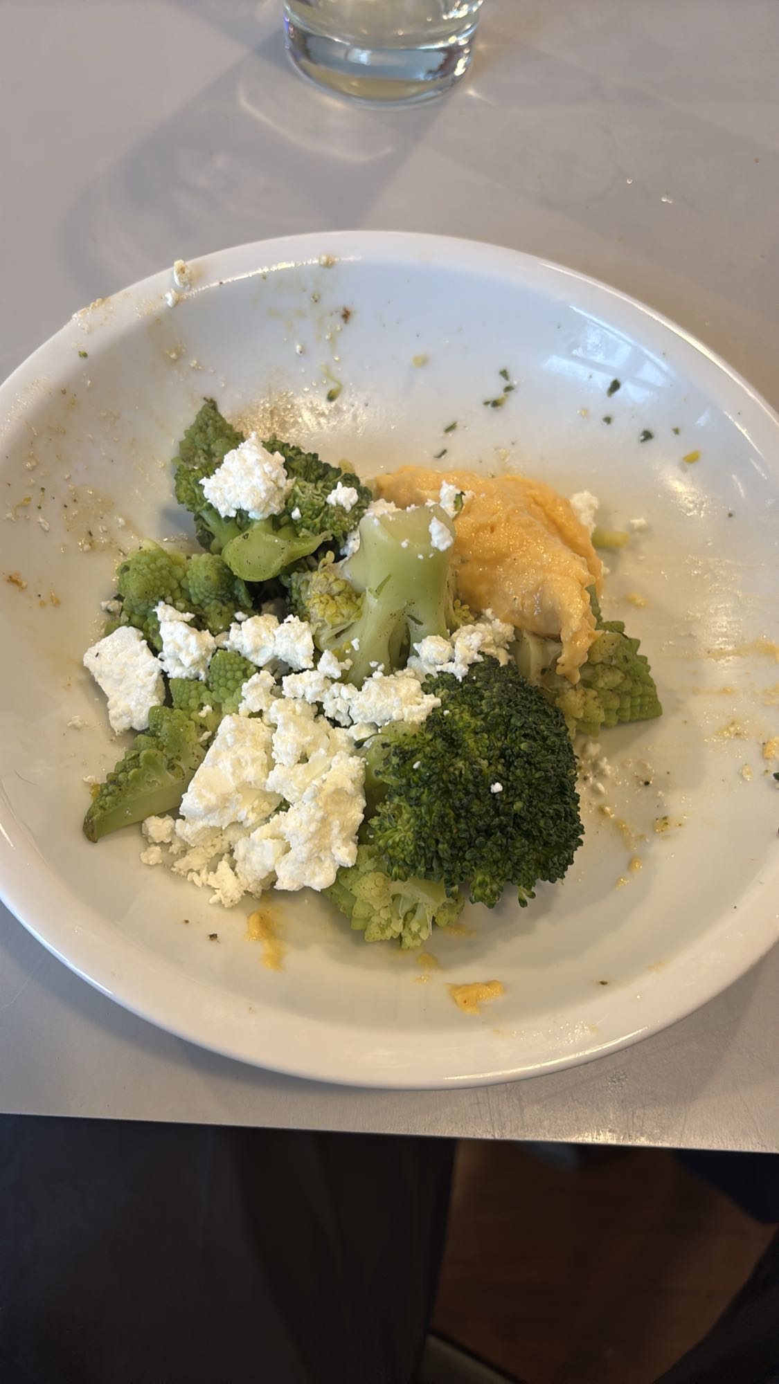 Brocoli et fromage frais