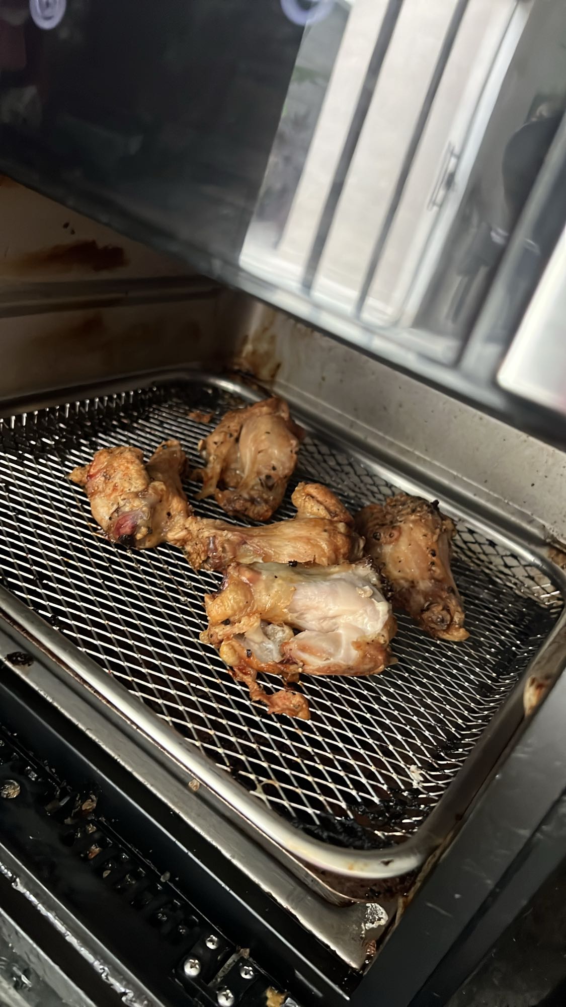 Asas de frango assadas