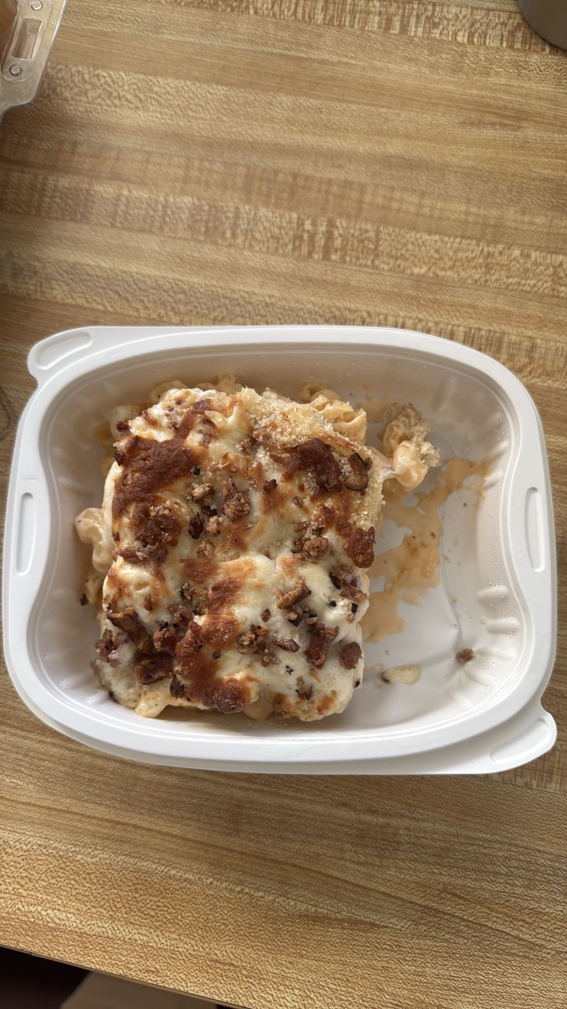 Gratin de macaronis au fromage