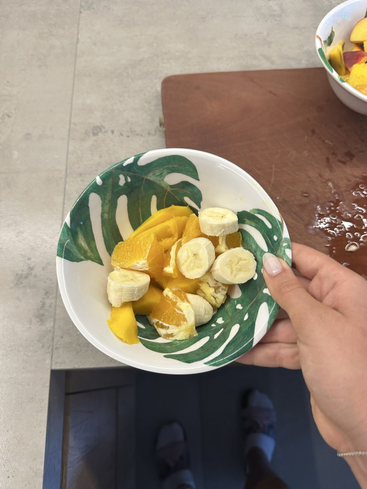 ensalada de frutas frescas