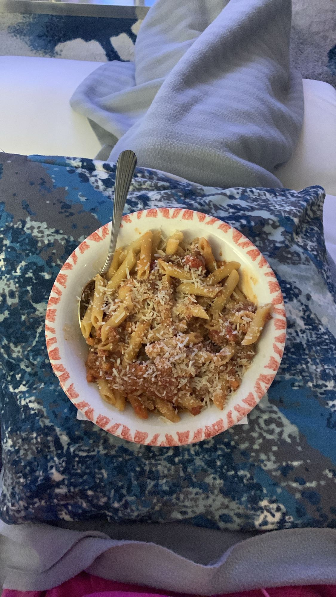 Pâtes bolognaise fromage