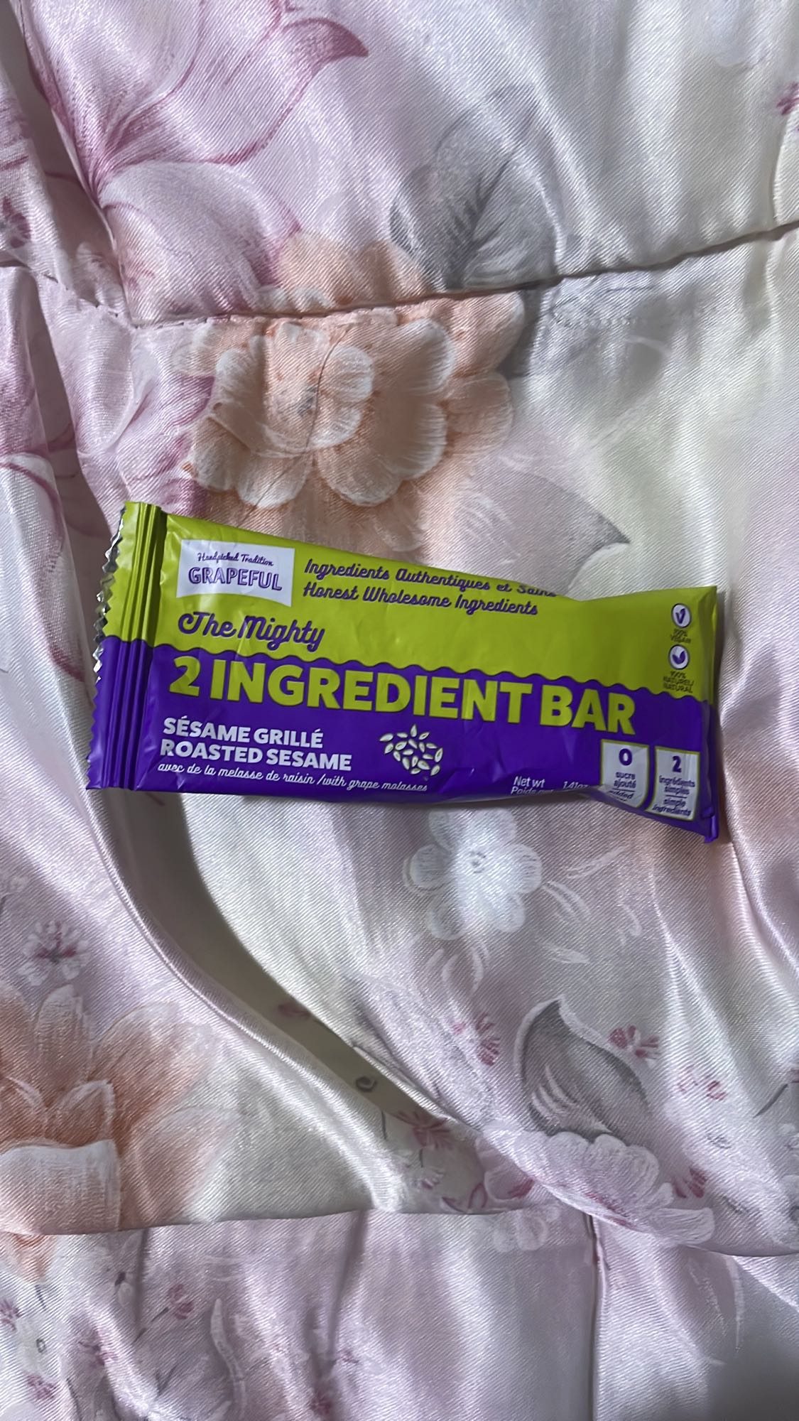 Sesame Grape Molasses Bar