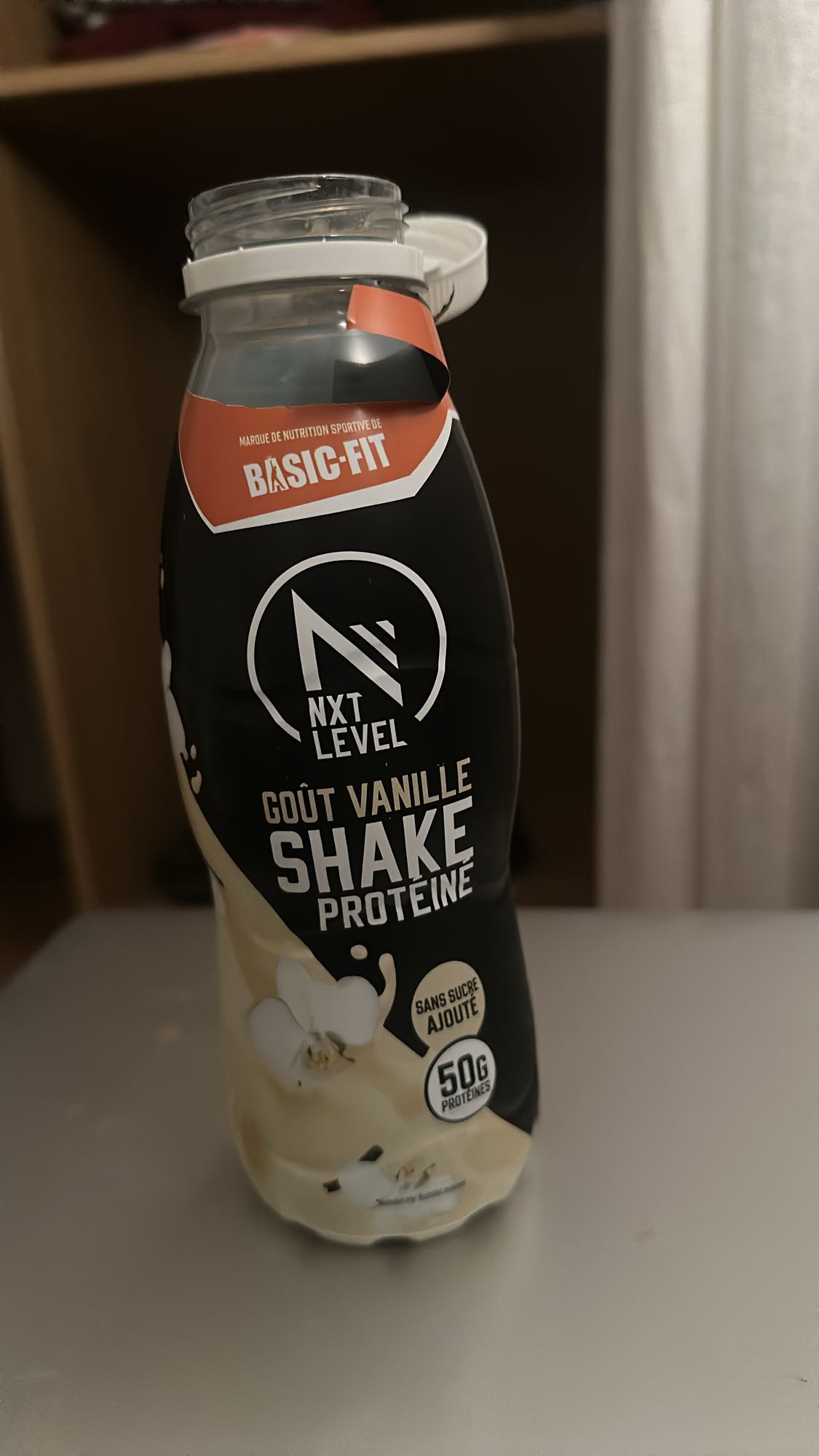 Shake vanille protéiné