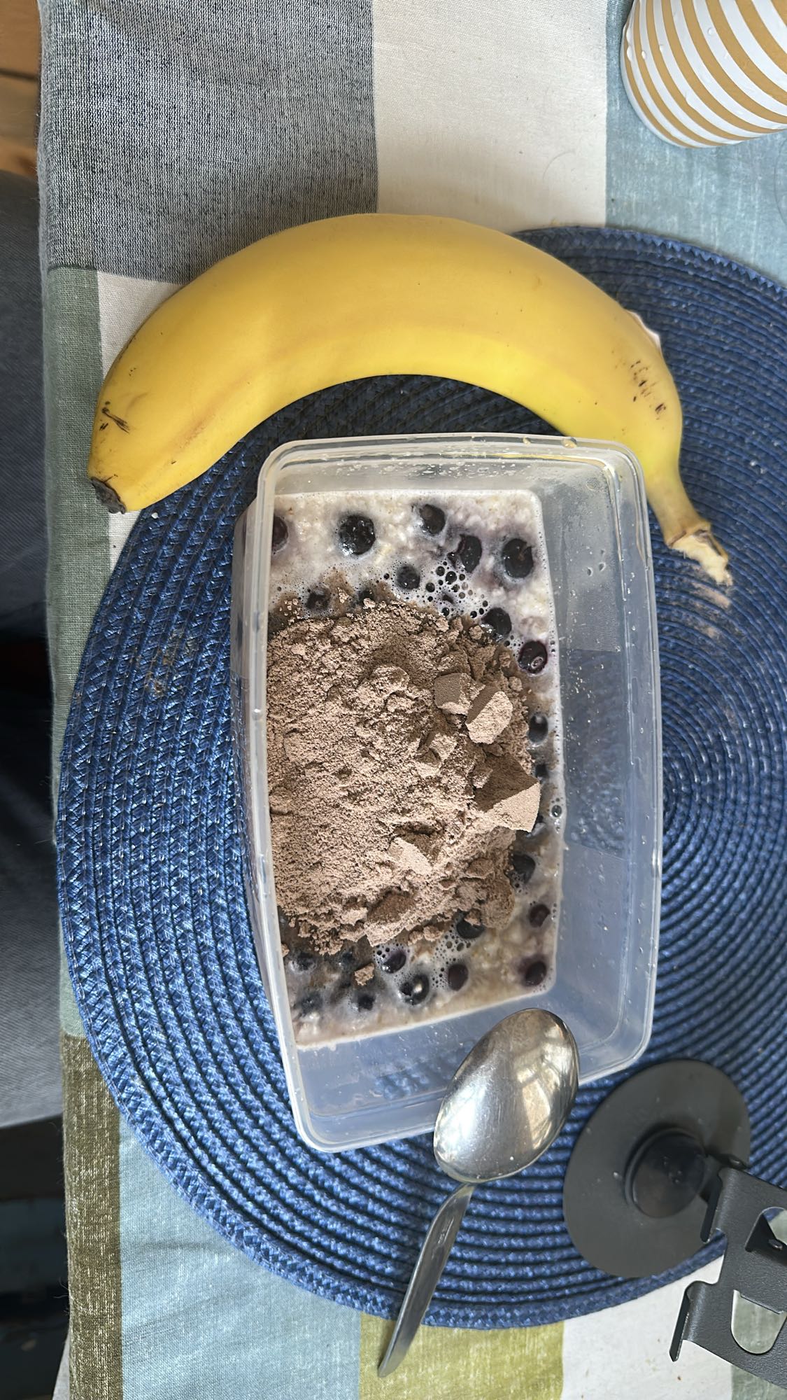 Proteinfrukost med banan