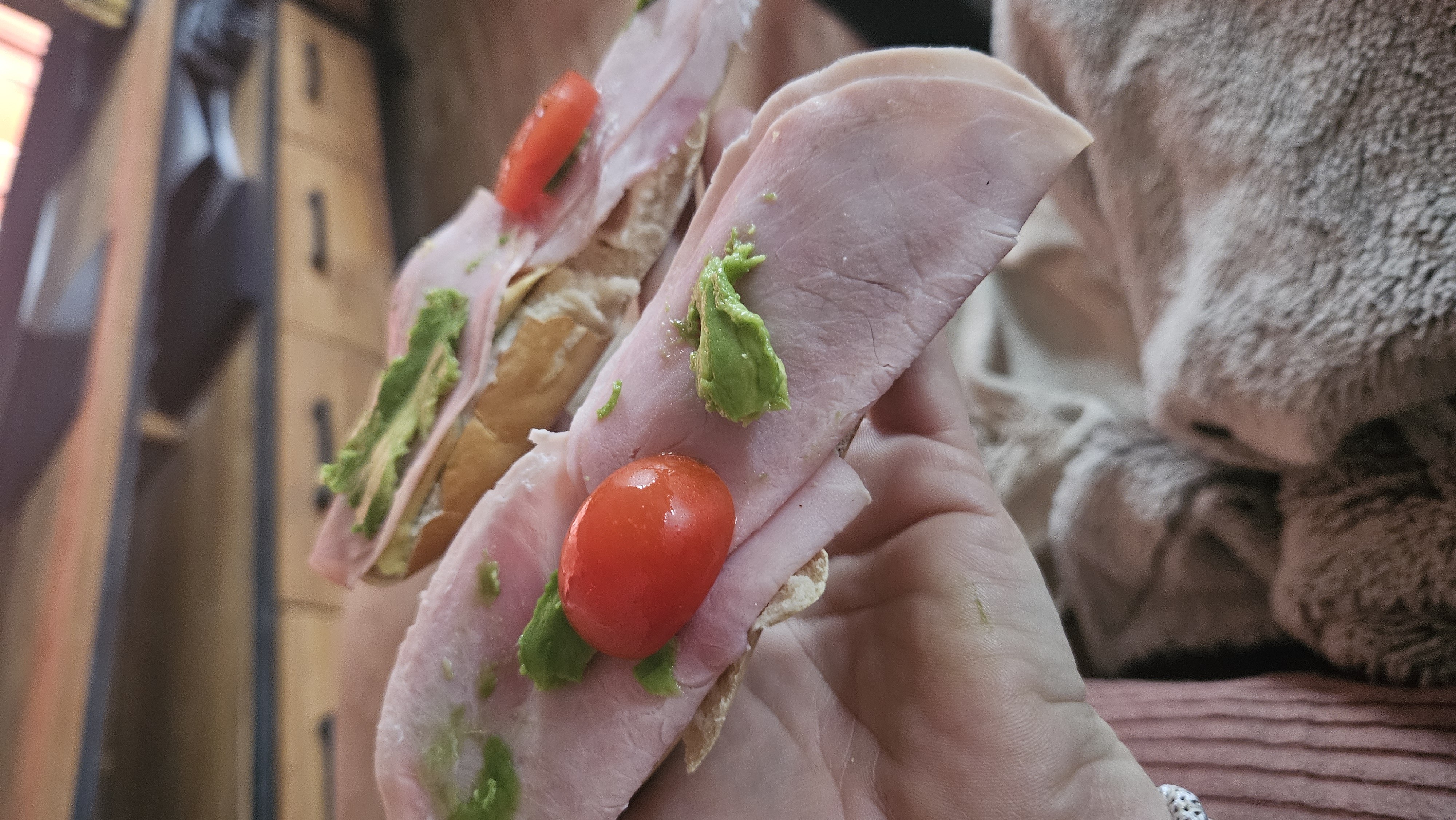 Ham Avocado Baguette