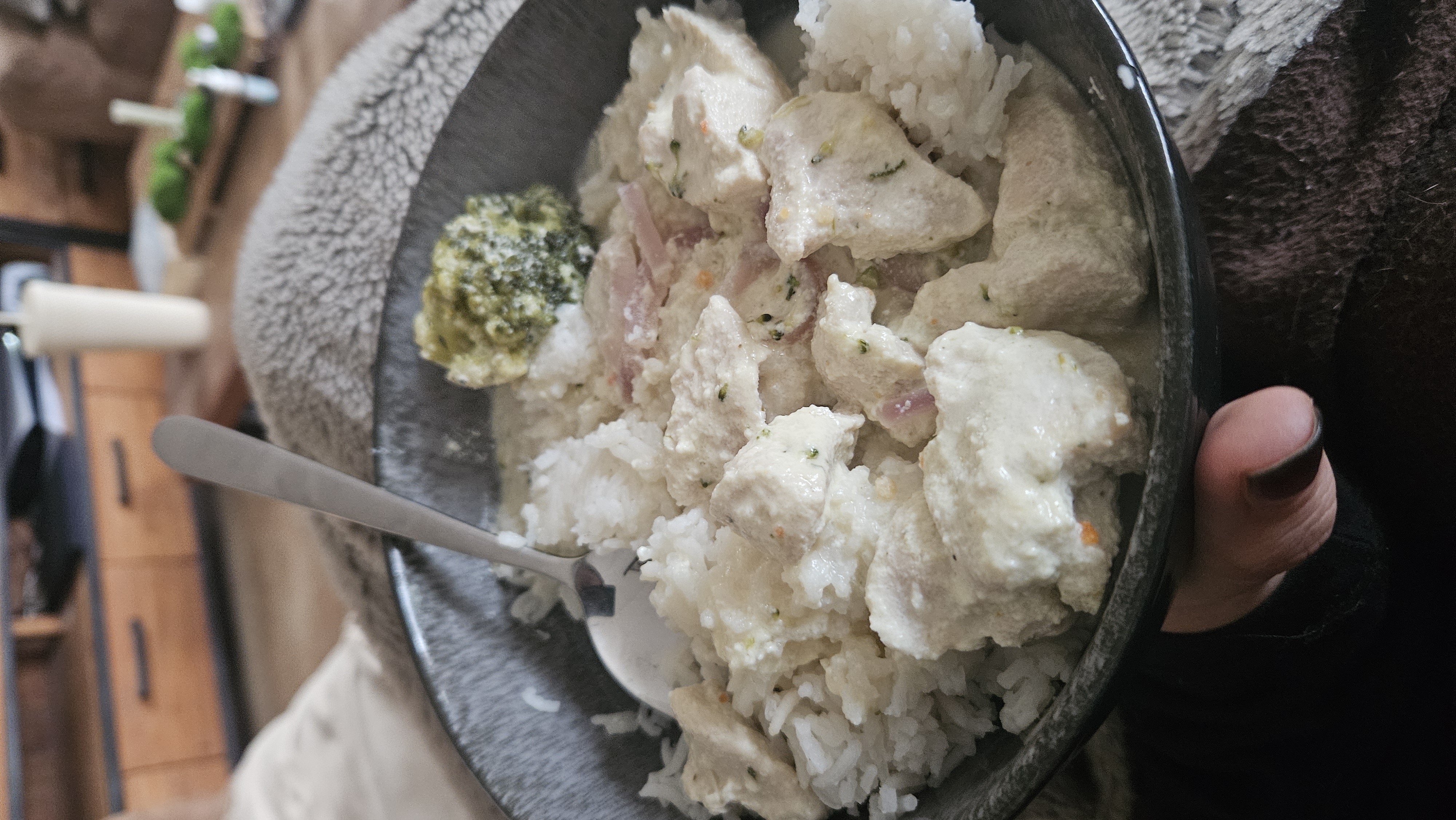 Kip curry met rijst