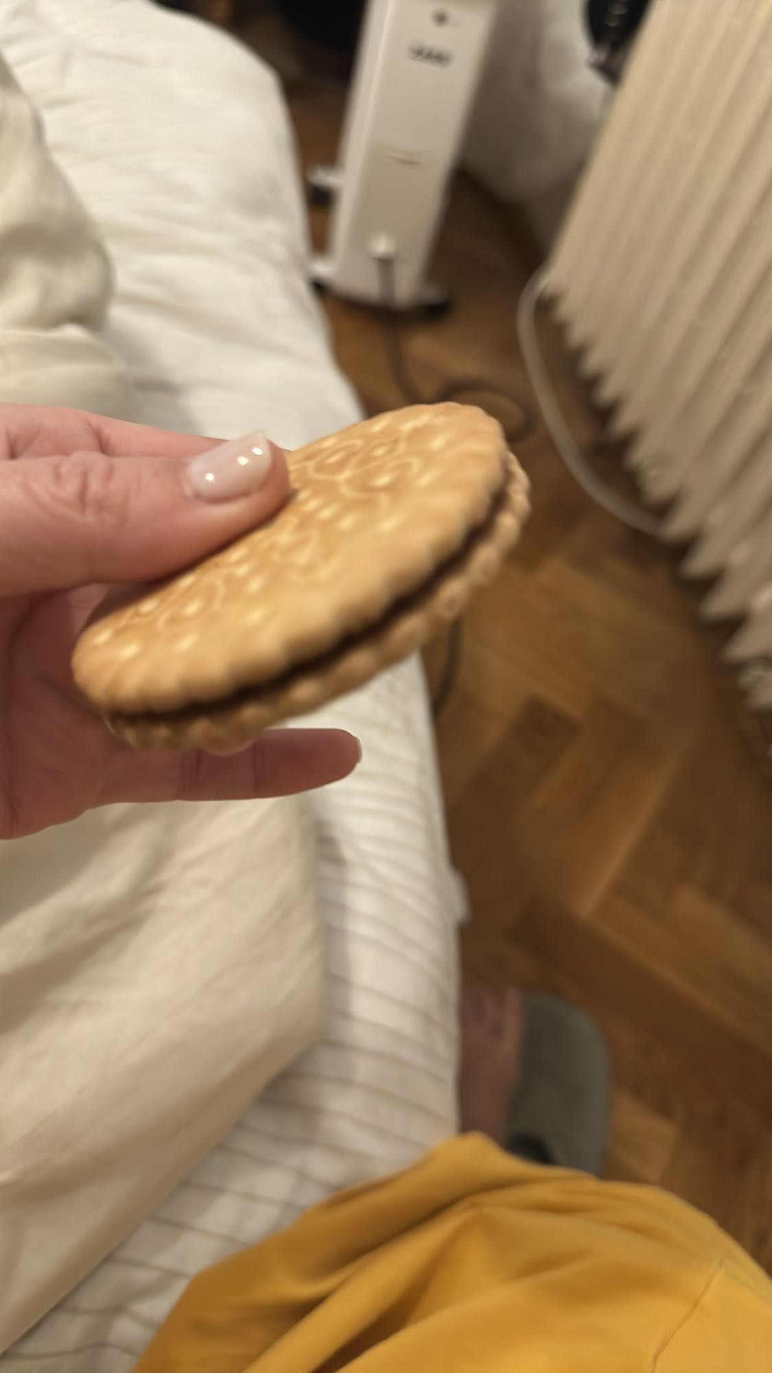 Chocolate sandwich biscuit