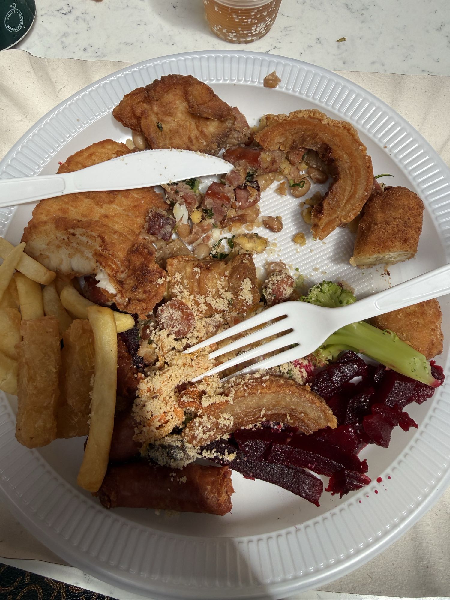 Prato misto brasileiro