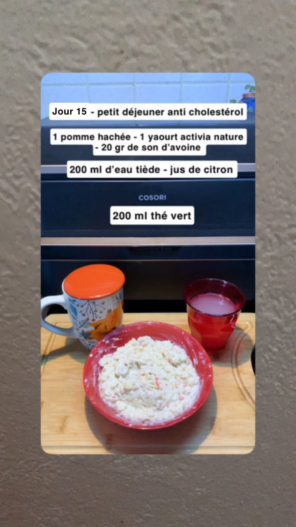 Petit déj anti cholestérol